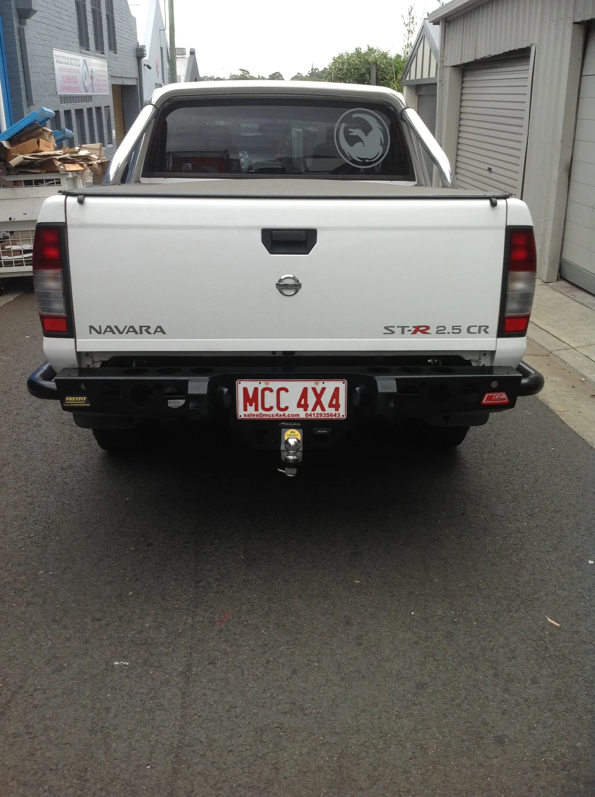 Navara D22 1997-2015 022-03 Jack Rear Bar Package - SKU MCC-03008-203 - Image 3