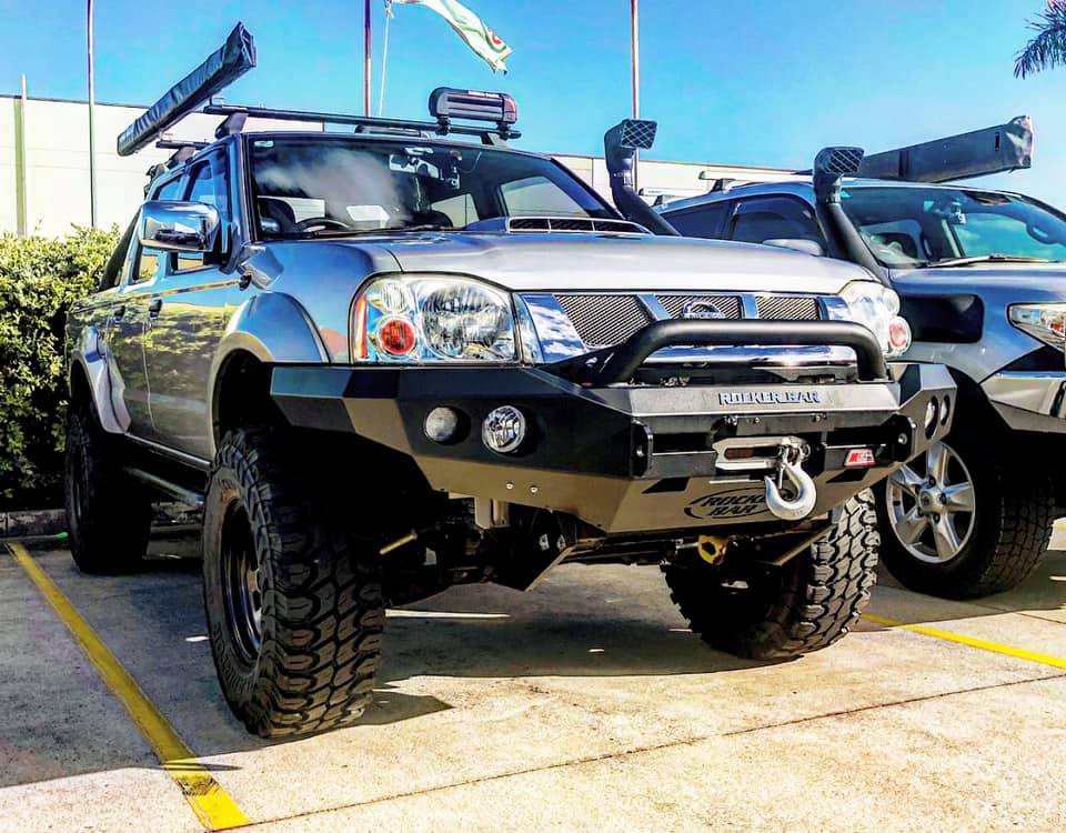 Navara D22 1997-2015 078-01SQL Rocker Bull Bar Single Low Loop Package - SKU MCC-03008-7801SQL - Image 2