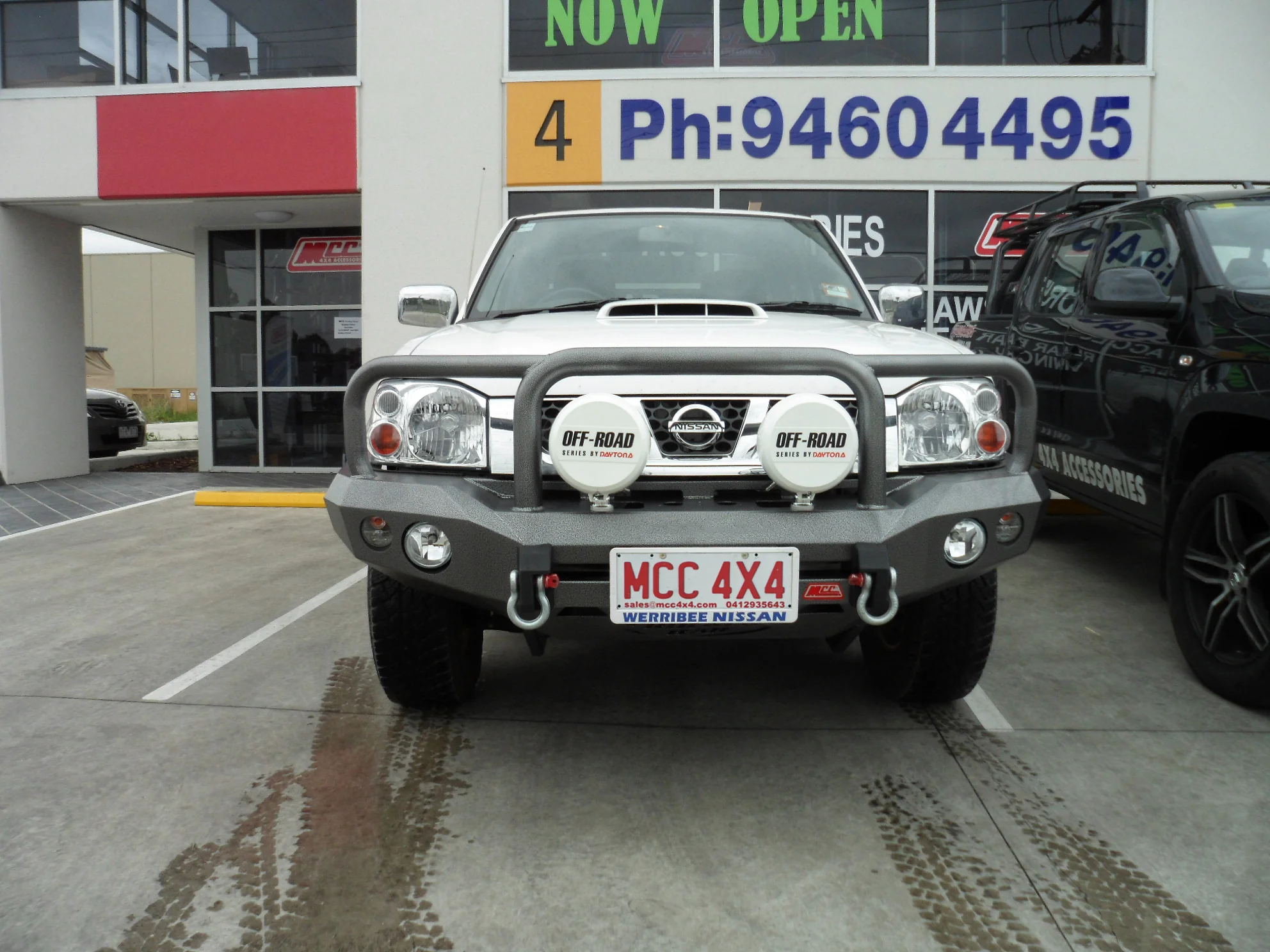 Navara D22 1997-2015 078-02SQ Rocker Bull Bar Triple Loops Package - SKU MCC-03008-7802SQ - Image 2