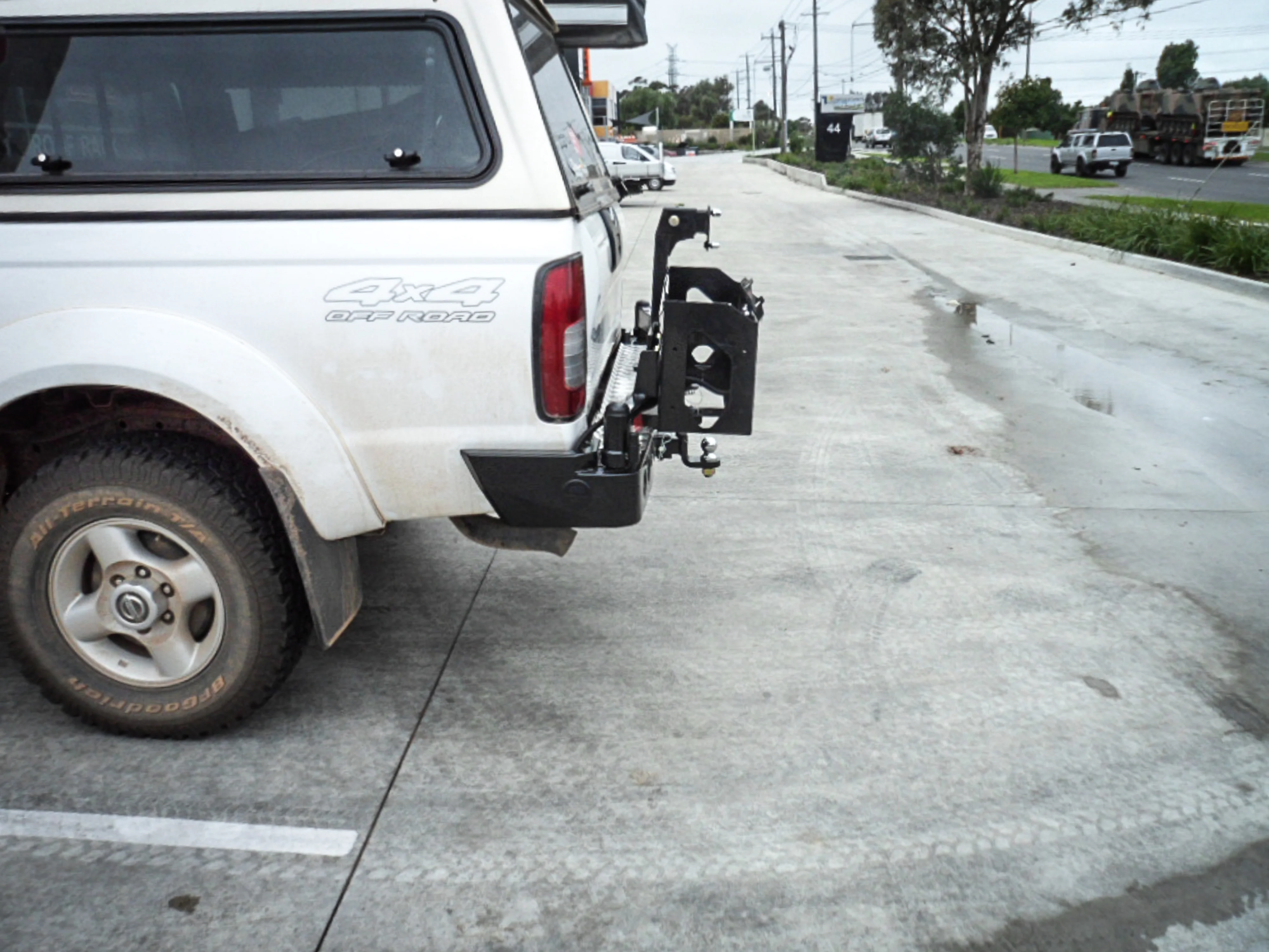 Navara D22 1997-2015 022-02 Rear Wheel Carrier Double Jerry Can Holder Package - SKU MCC-03008-202PK3 - Image 5