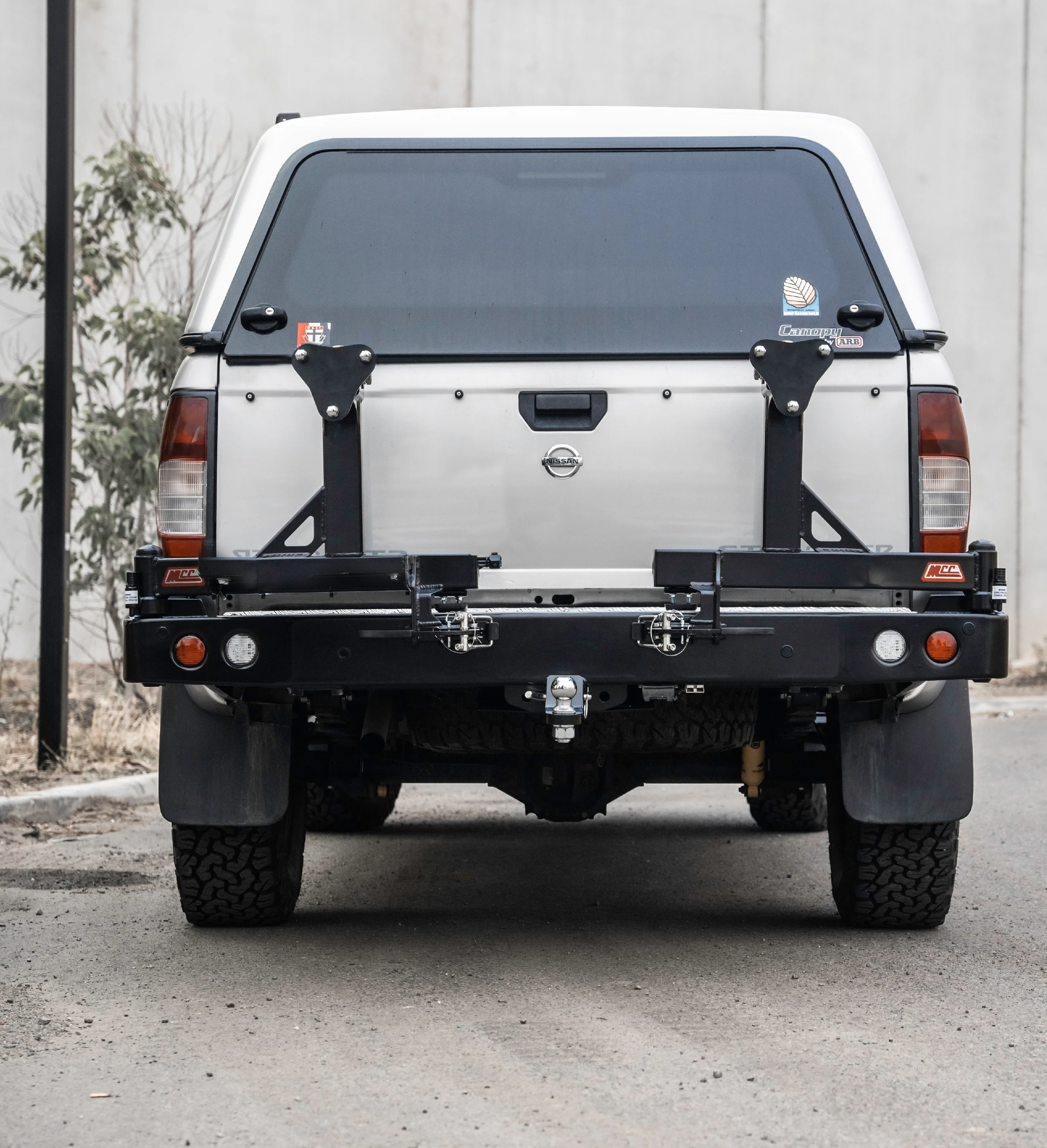 Navara D22 1997-2015 022-02 Rear Wheel Carrier Dual Wheels Carrier Package - SKU MCC-03008-202PK1 - Image 2