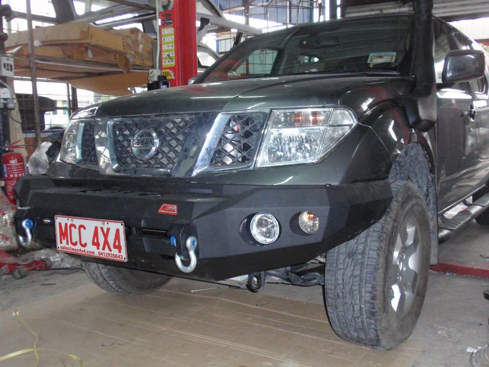 Navara D40 2005-2010 078-01SQ Rocker Bull Bar No Loop Package - SKU MCC-03006-7801SQ - Image 2