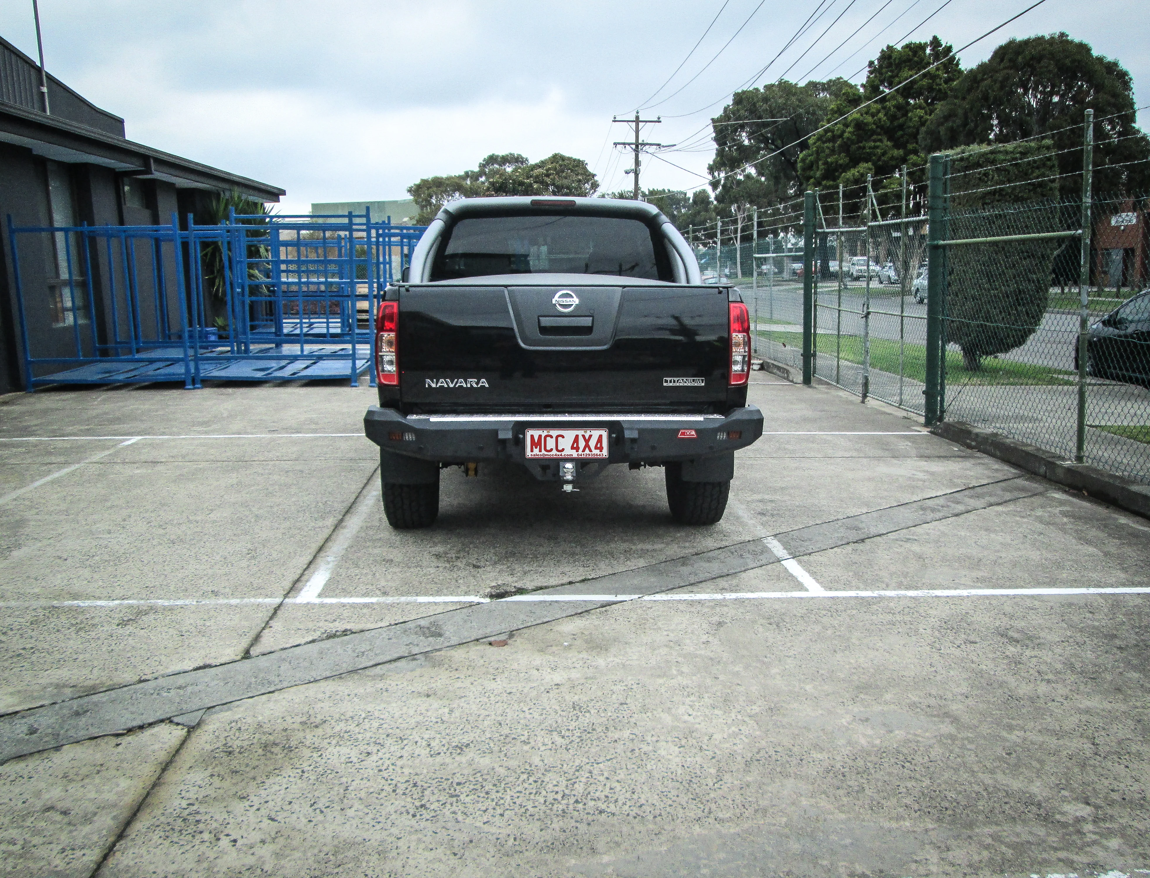 Navara D40 2005-2015 022-01 Rocker Rear Bar Package - SKU MCC-03006-201 - Image 3