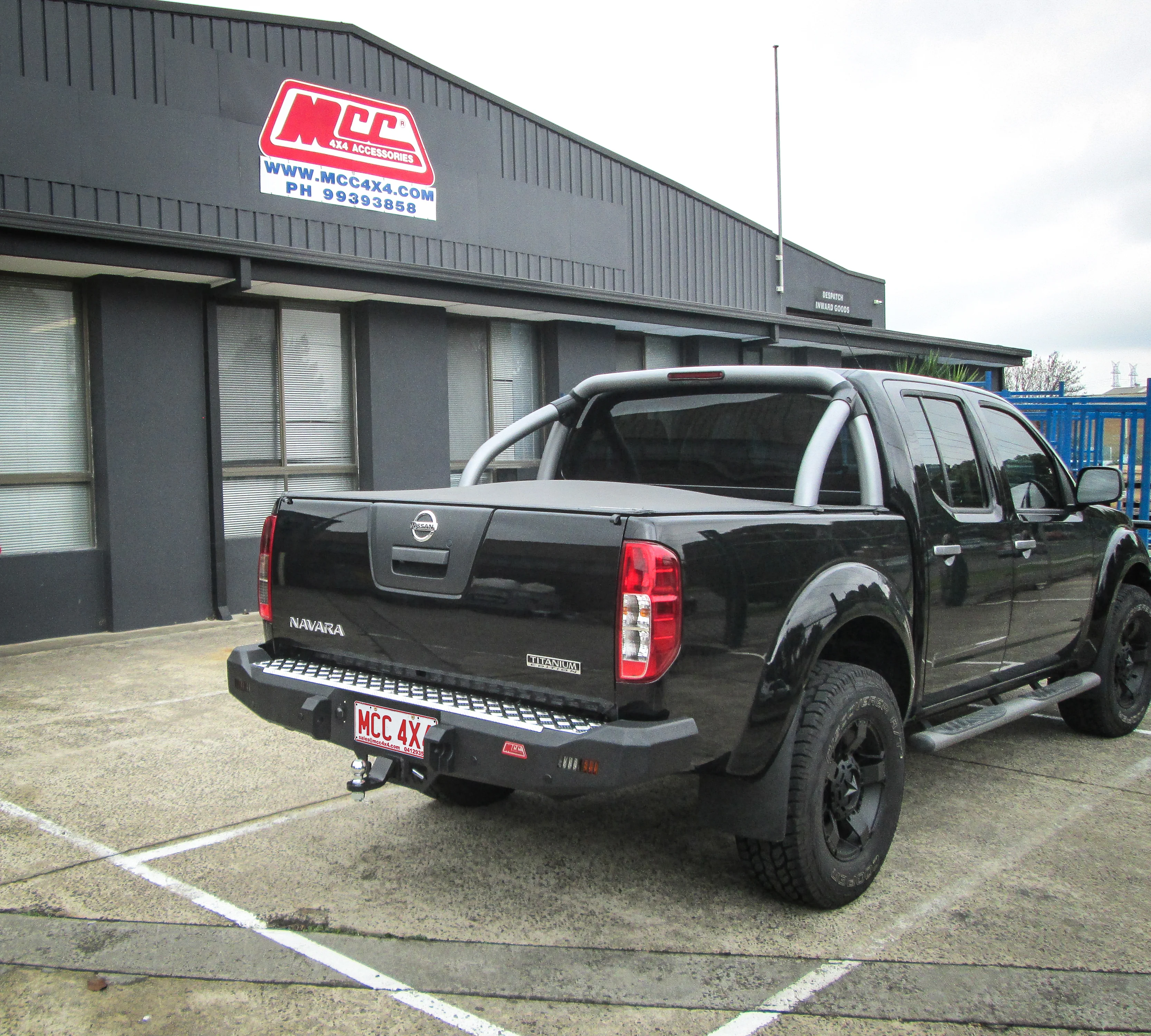 Navara D40 2005-2015 022-01 Rocker Rear Bar Package - SKU MCC-03006-201 - Image 5