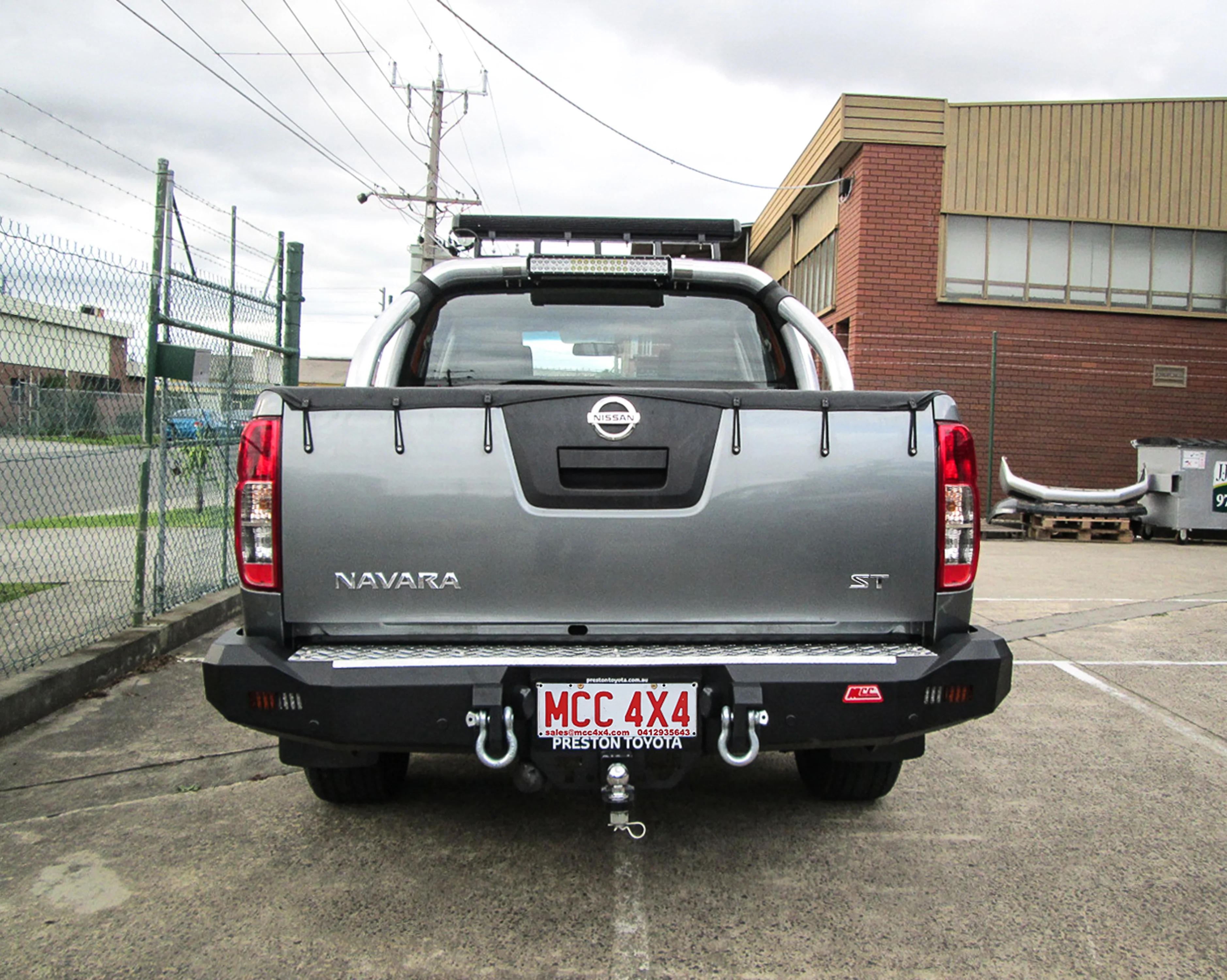 Navara D40 2005-2015 022-01 Rocker Rear Bar Package - SKU MCC-03006-201 - Image 6
