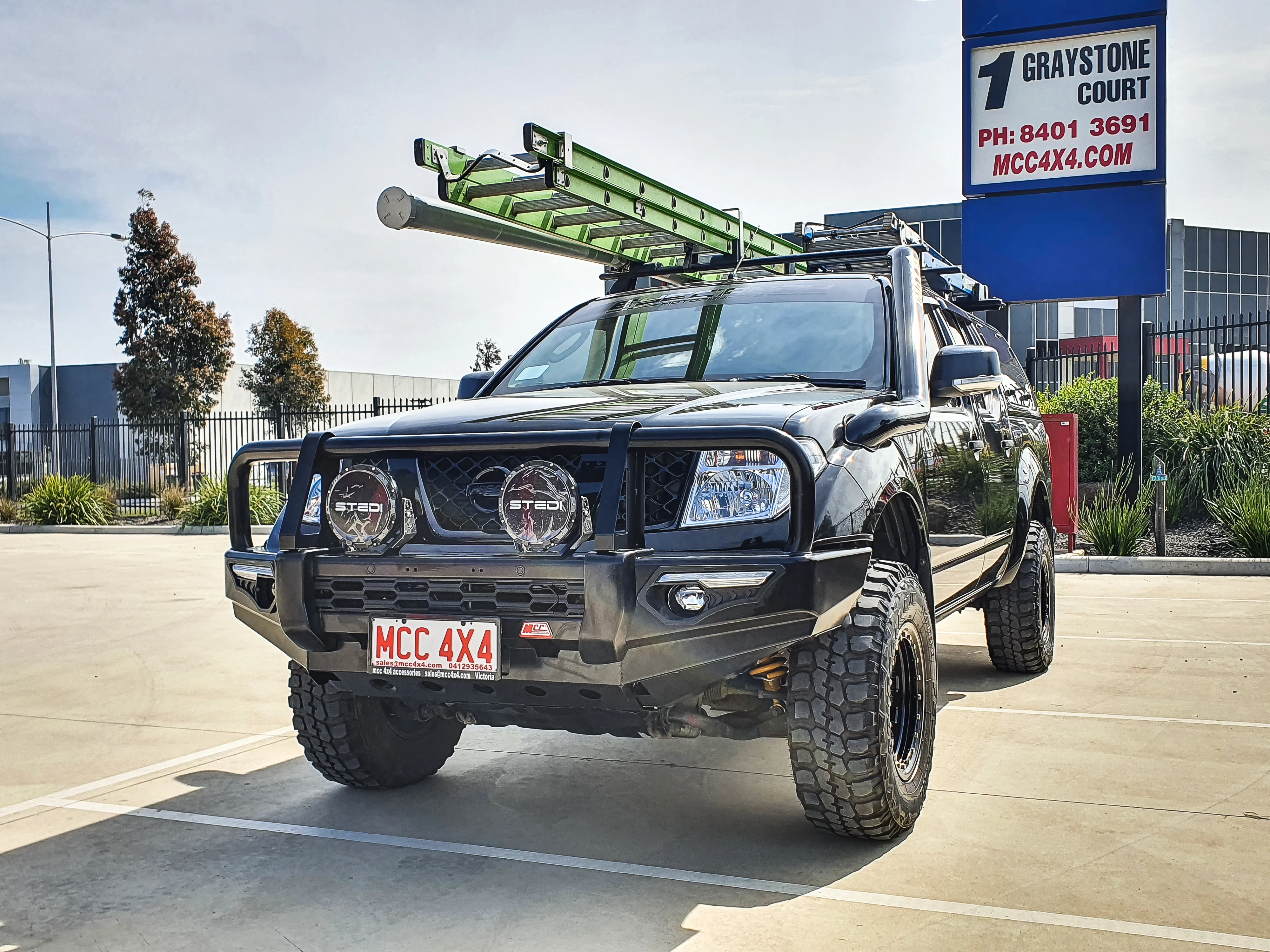 Navara D40 2011-2015  808-02 Phoenix Bar A-Frame Package - SKU MCC-03007-802 - Image 9
