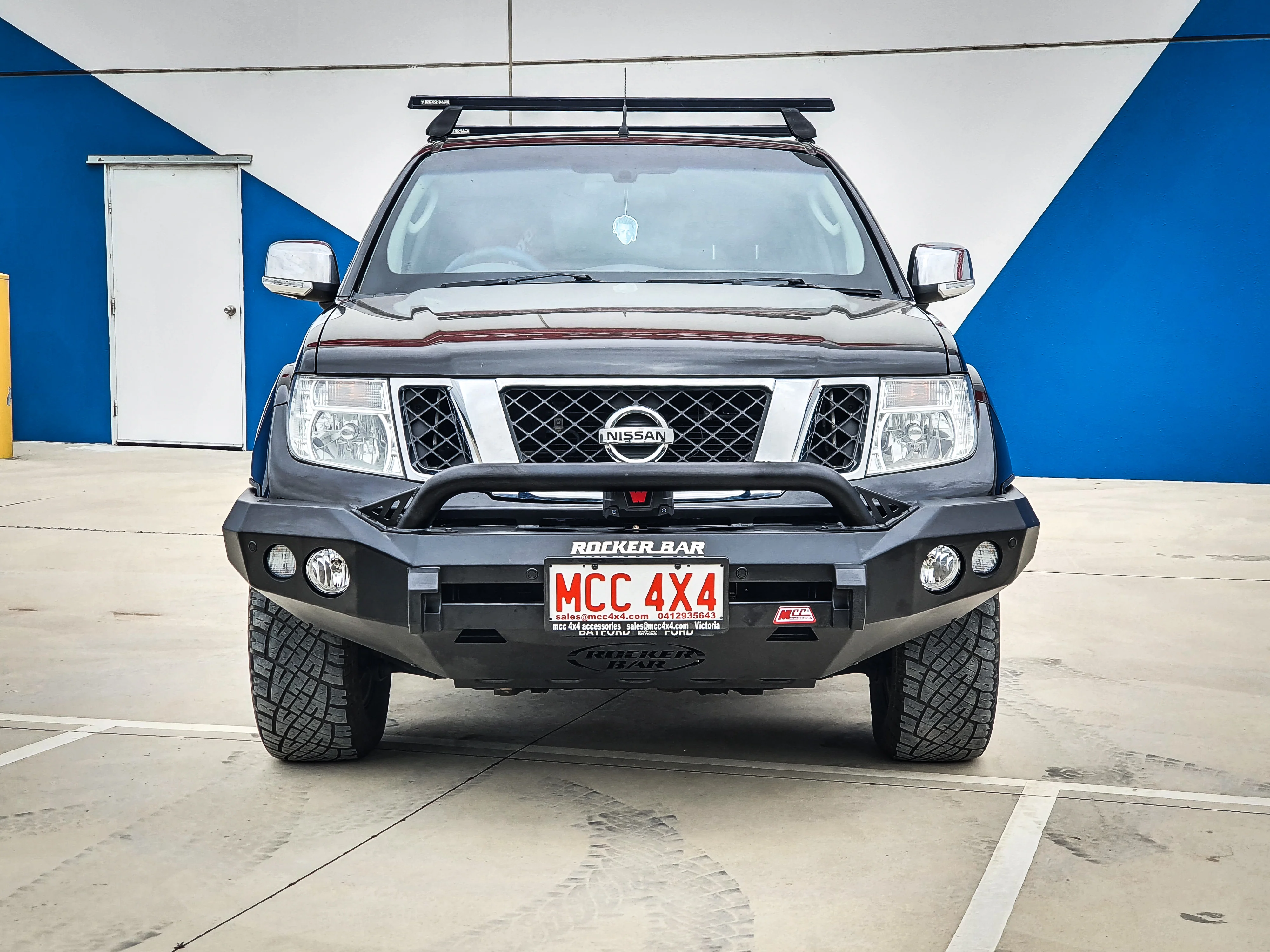 Navara D40 2011-2015 078-01SQL Rocker Bull Bar Single Low Loop Package - SKU MCC-03007-7801SQL - Image 3