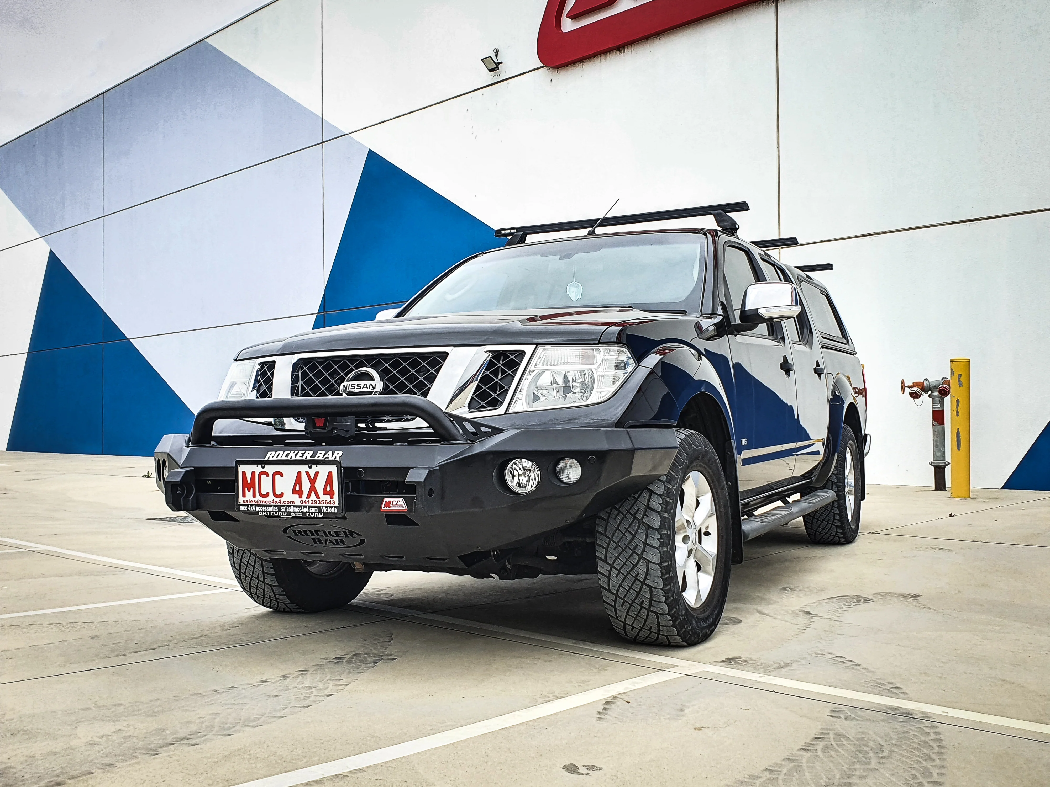 Navara D40 2011-2015 078-01SQL Rocker Bull Bar Single Low Loop Package - SKU MCC-03007-7801SQL - Image 4
