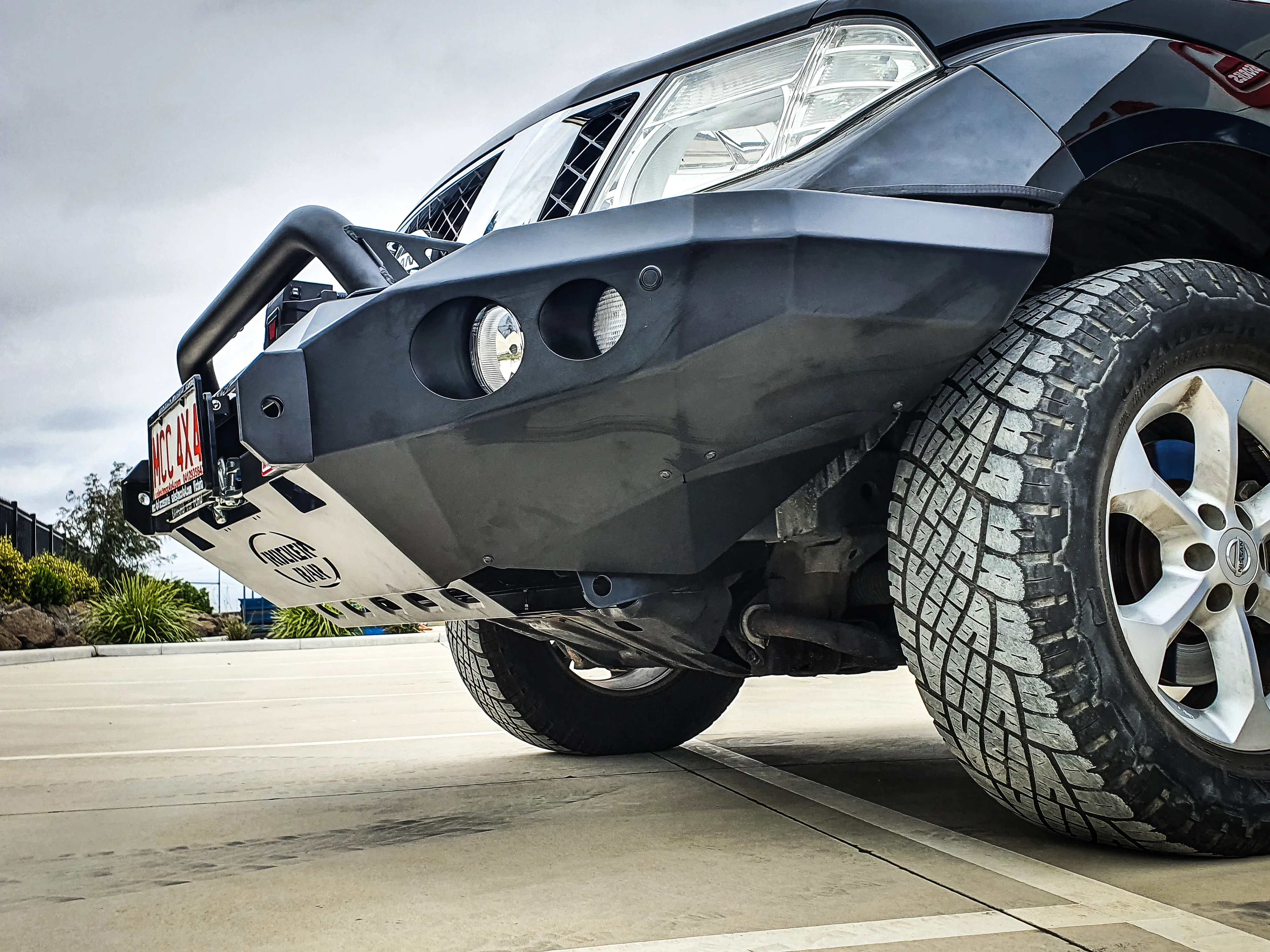 Navara D40 2011-2015 078-01SQL Rocker Bull Bar Single Low Loop Package - SKU MCC-03007-7801SQL - Image 5