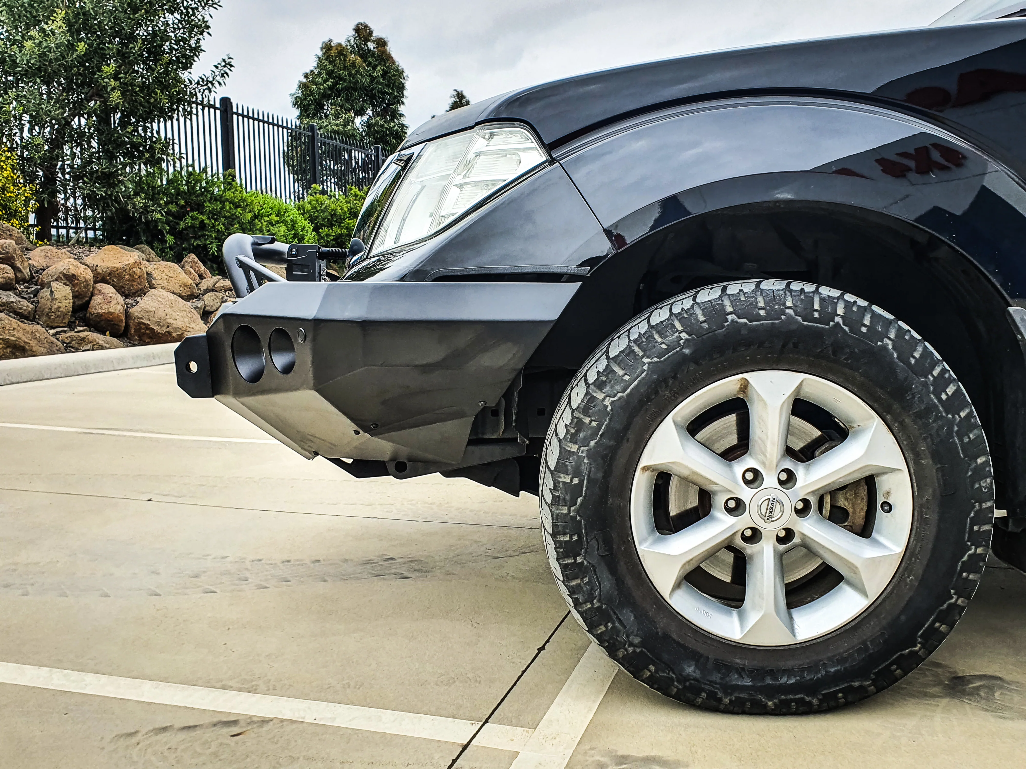 Navara D40 2011-2015 078-01SQL Rocker Bull Bar Single Low Loop Package - SKU MCC-03007-7801SQL - Image 6