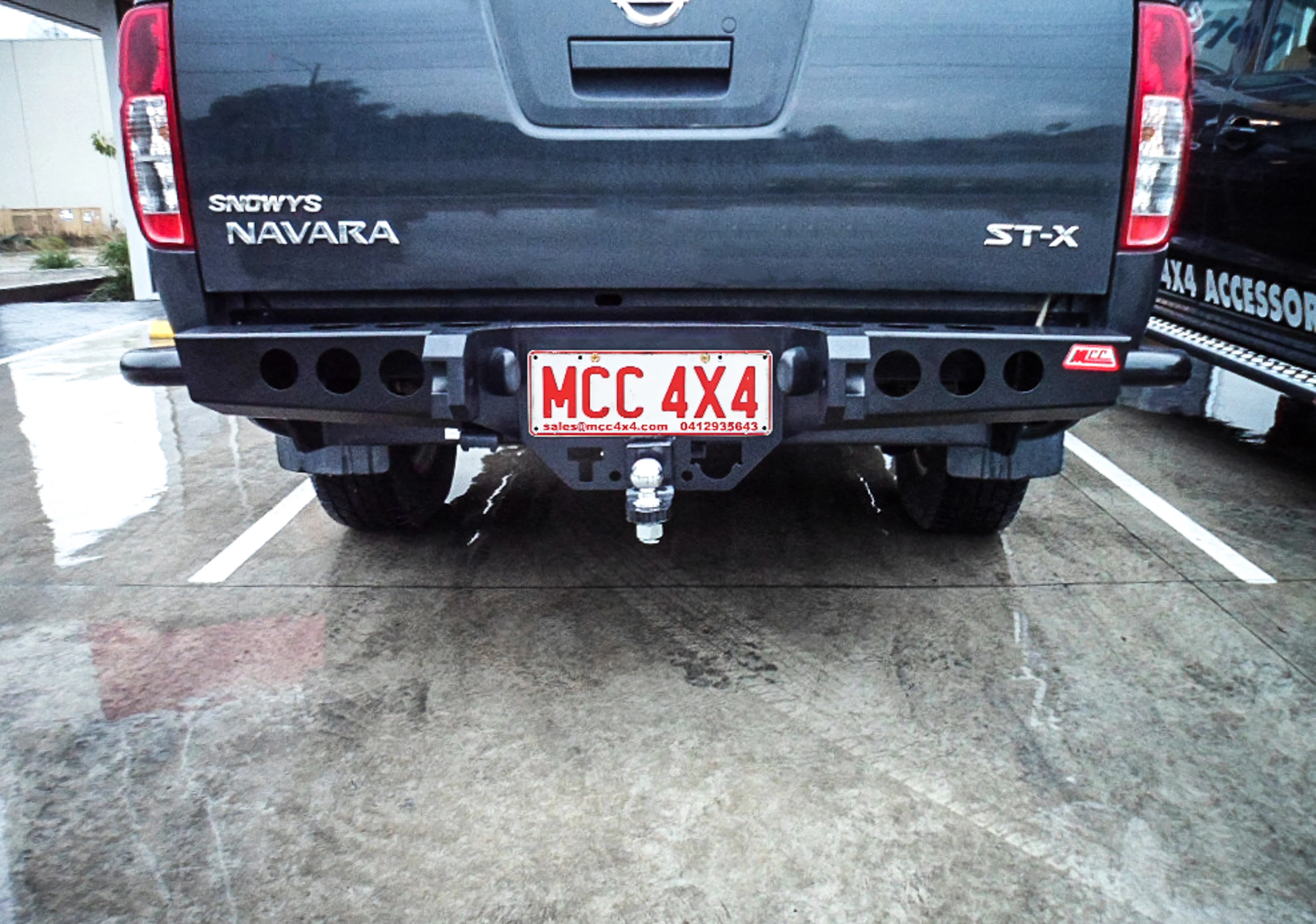 Navara D40 2005-2015 022-03 Jack Rear Bar Package - SKU MCC-03006-203 - Image 3