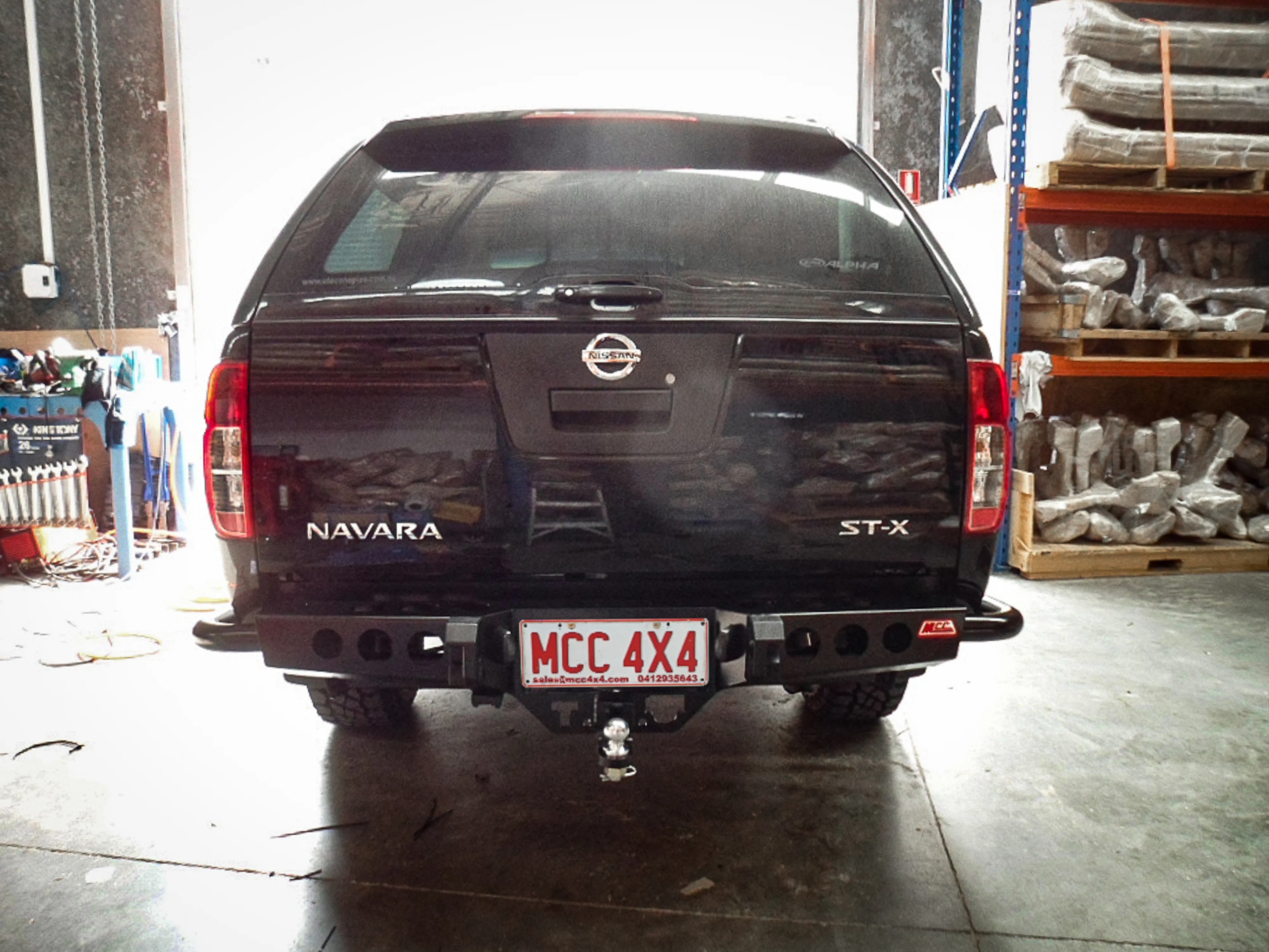 Navara D40 2005-2015 022-03 Jack Rear Bar Package - SKU MCC-03006-203 - Image 5