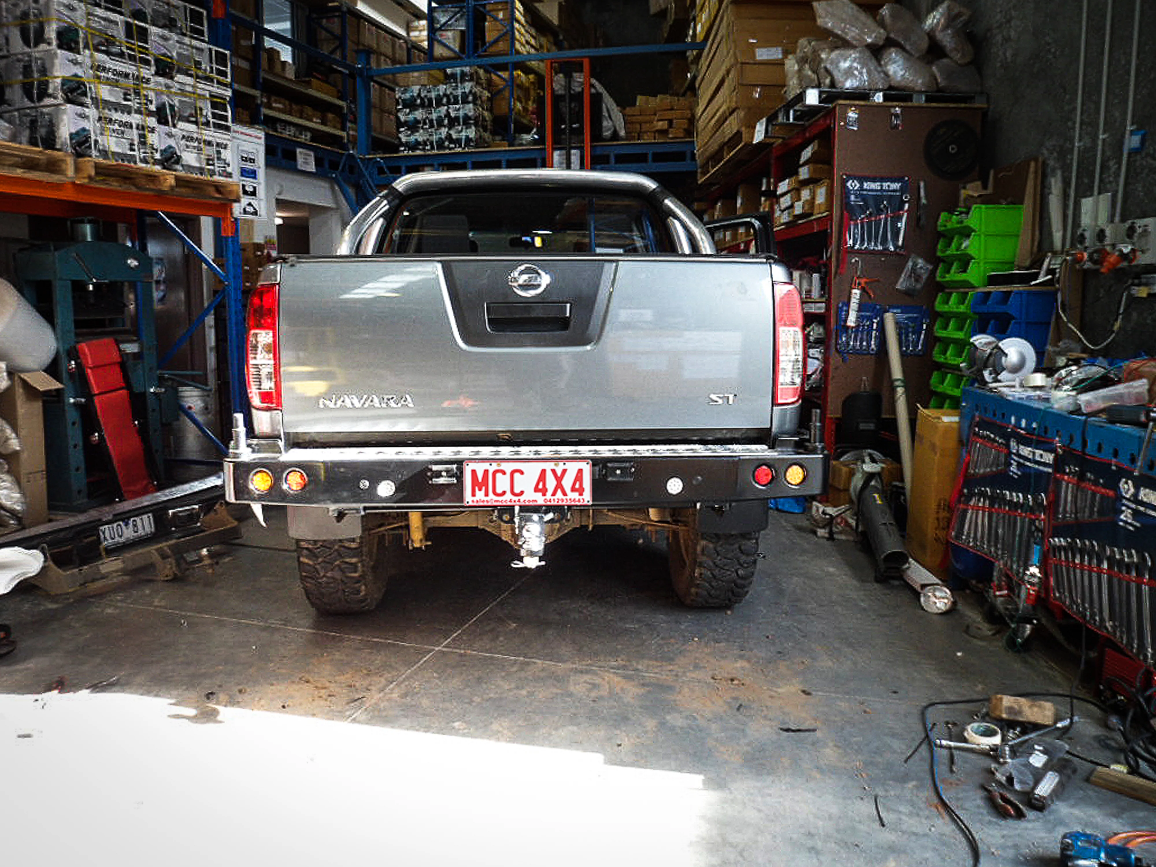 Navara D40 2005-2015 022-02 Rear Wheel Carrier Bar Only Package - SKU MCC-03006-202 - Image 2