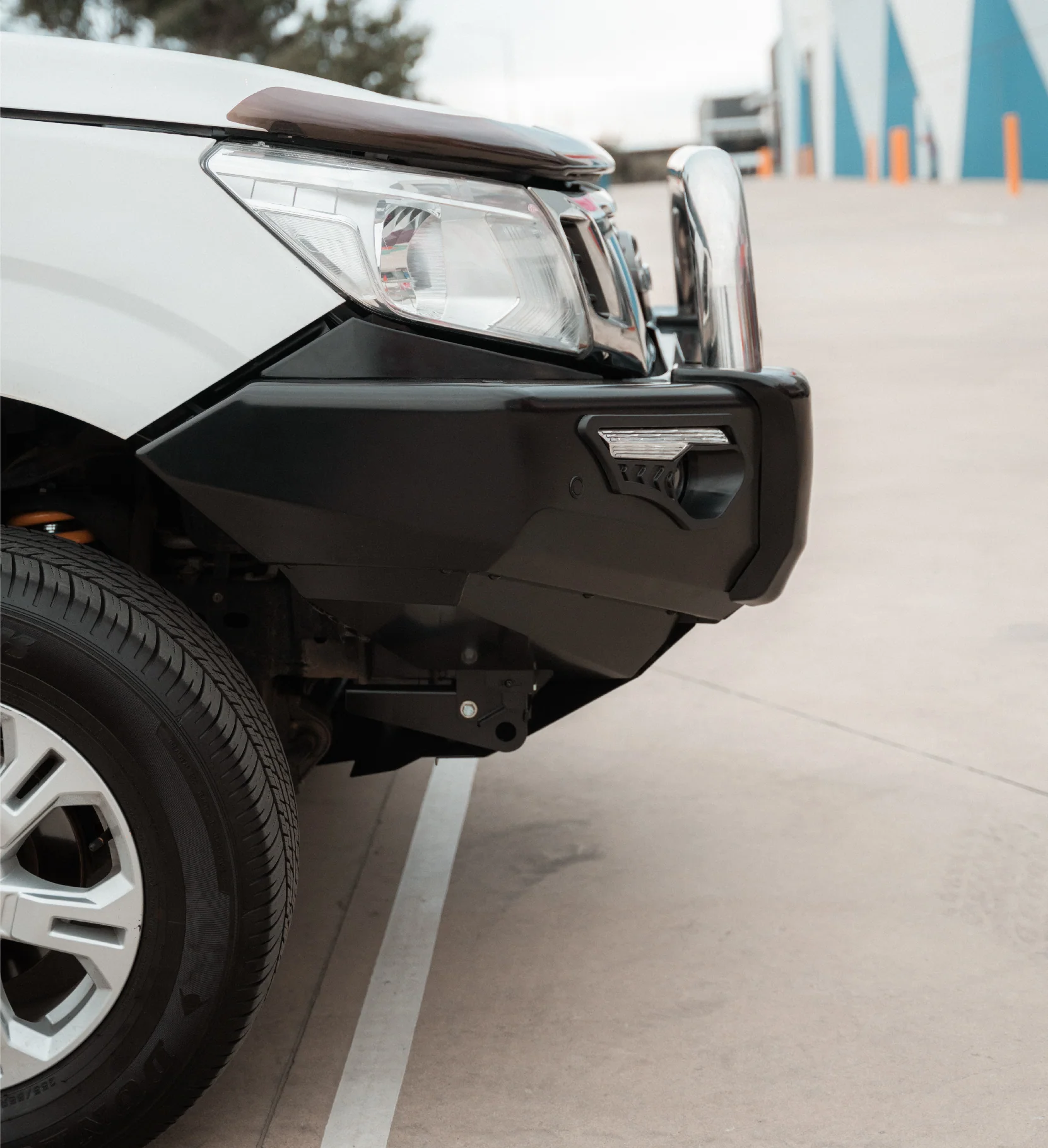 Navara NP300 2015-2020 808-01 Phoenix Bull Bar Single Stainless Loop Package - SKU MCC-03013-801SSL - Image 5