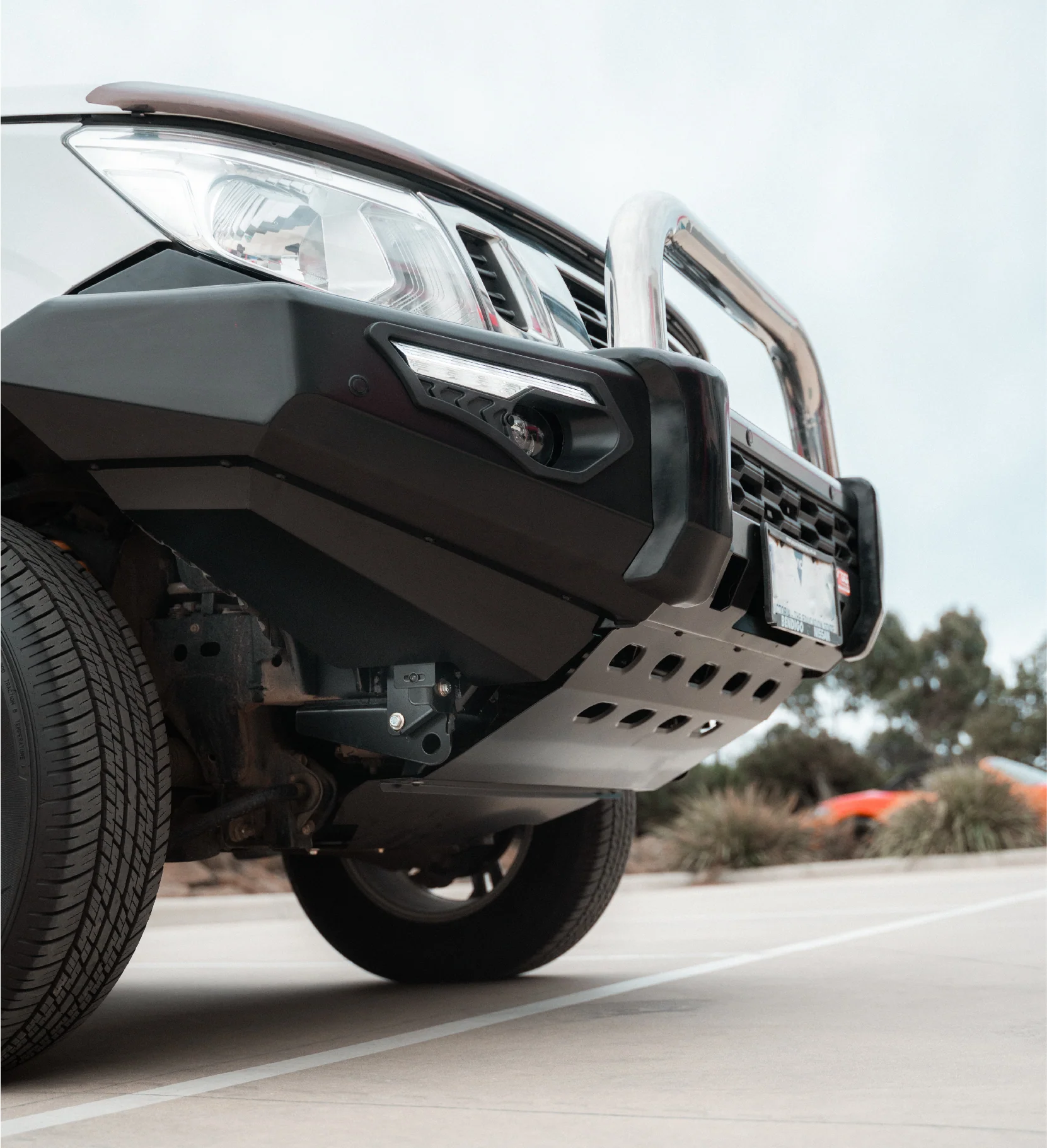 Navara NP300 2015-2020 808-01 Phoenix Bull Bar Single Stainless Loop Package - SKU MCC-03013-801SSL - Image 7
