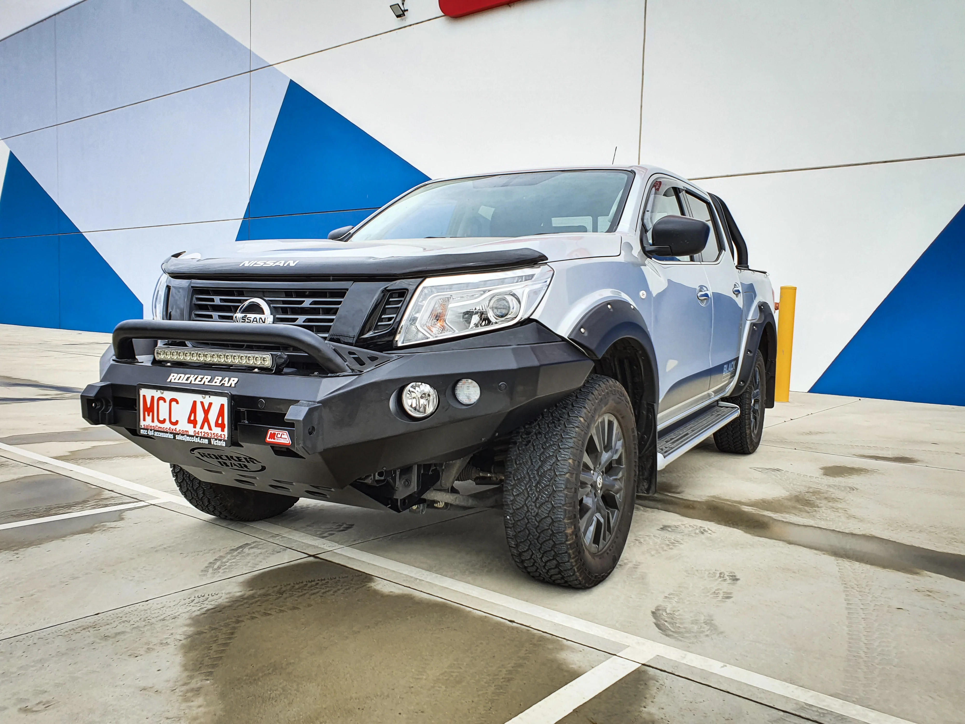 Navara NP300 2015-2020 078-01SQL Rocker Bull Bar Single Low Loop Package - SKU MCC-03013-7801SQL - Image 5