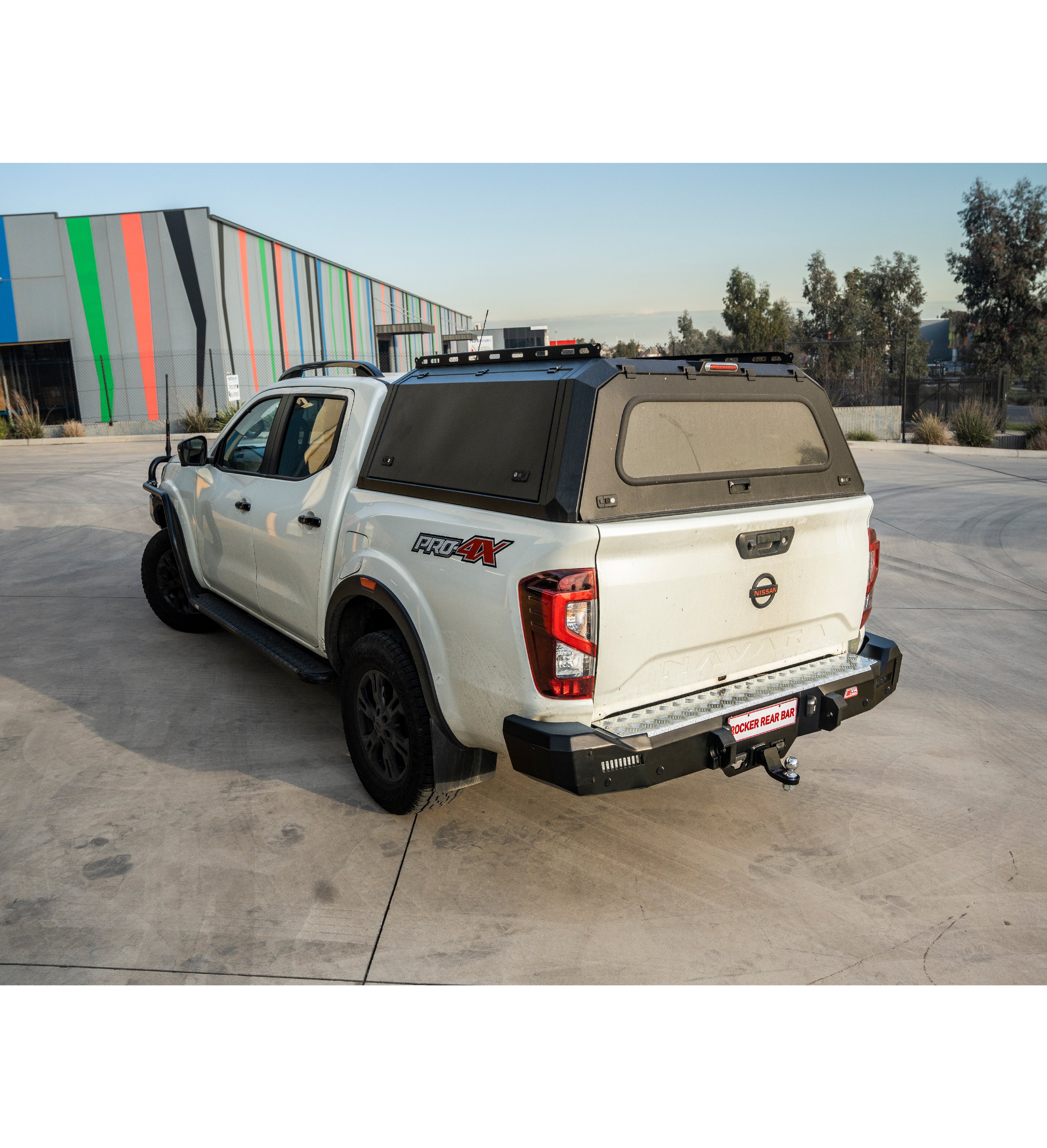 Navara Np300 2021-Present - 022-01 Rocker Rear Bar Package (Lane Assist Compatible) - SKU MCC-03014-201 - Image 3
