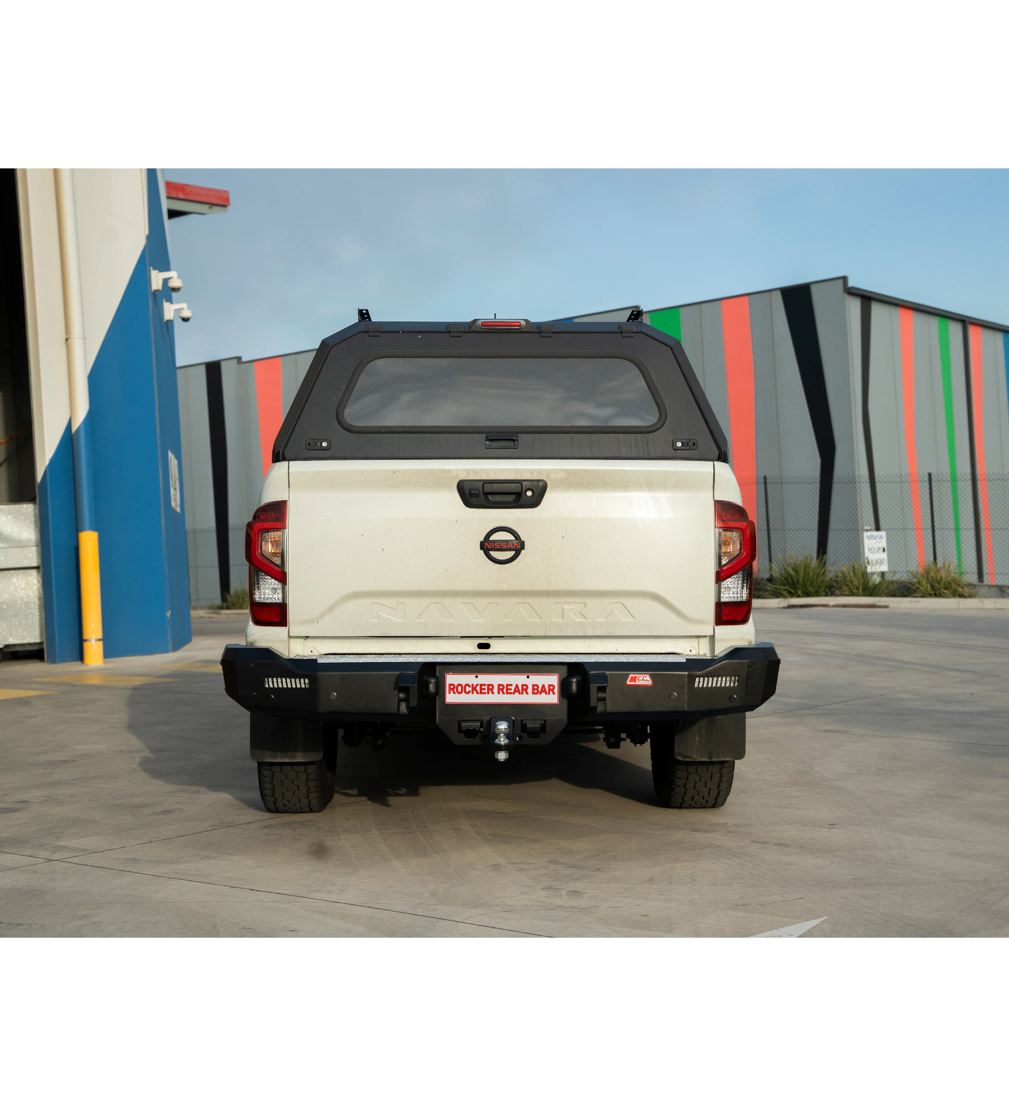 Navara Np300 2021-Present - 022-01 Rocker Rear Bar Package (Lane Assist Compatible) - SKU MCC-03014-201 - Image 4