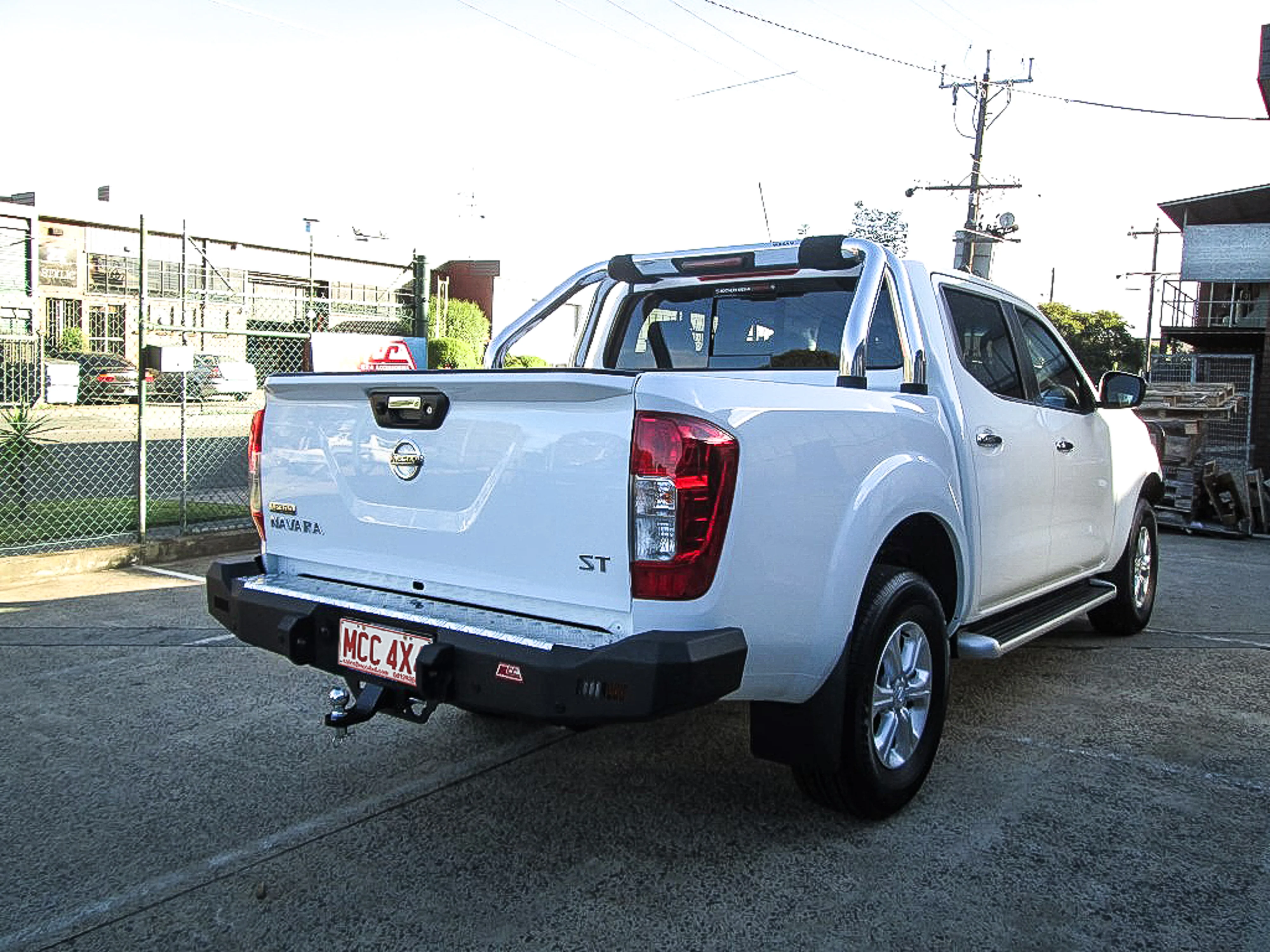 Navara NP300 2015-Present 022-01 Rocker Rear Bar Package (Non Radar Compatible) - SKU MCC-03013-201 - Image 2
