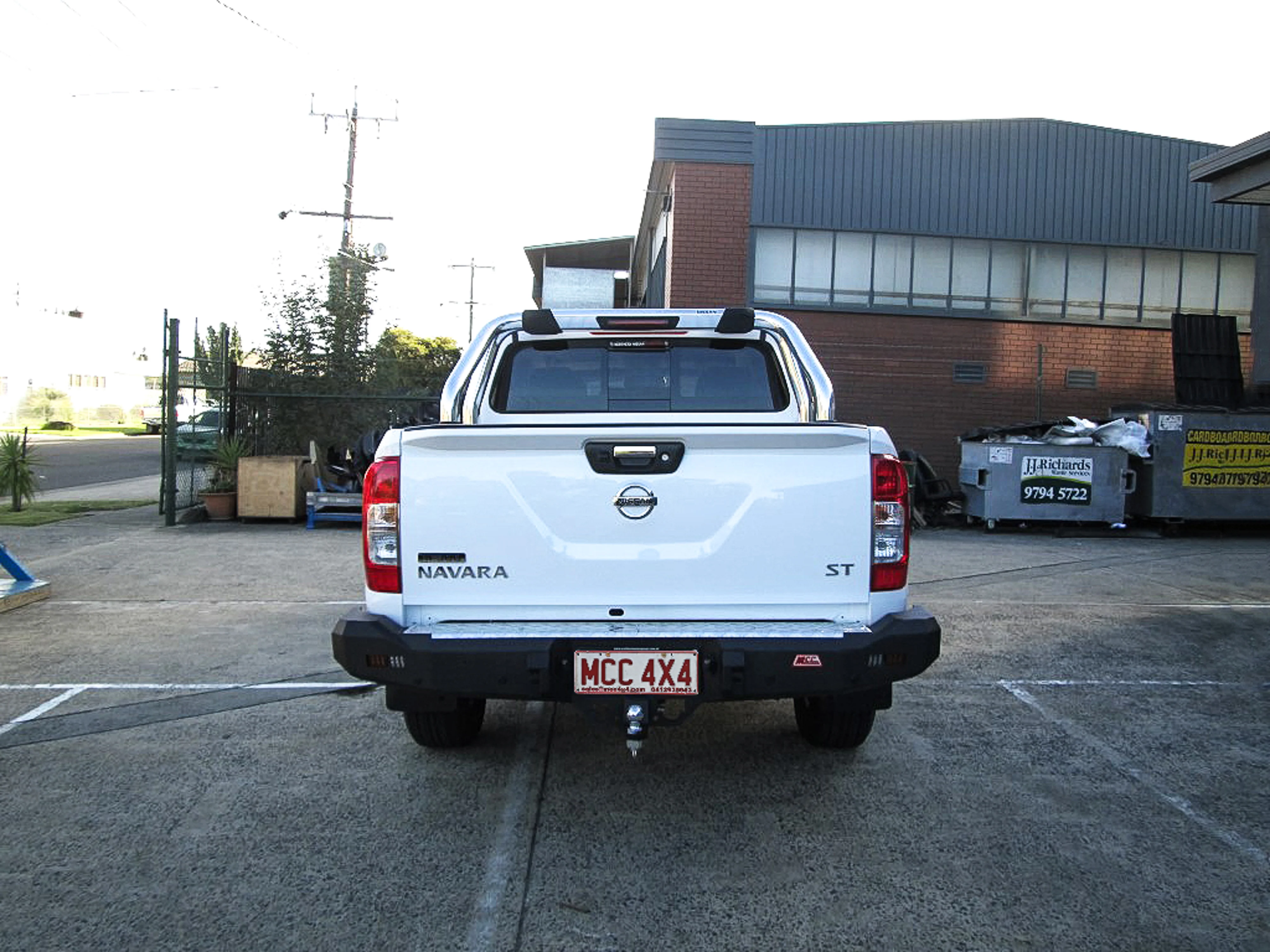 Navara NP300 2015-Present 022-01 Rocker Rear Bar Package (Non Radar Compatible) - SKU MCC-03013-201 - Image 3