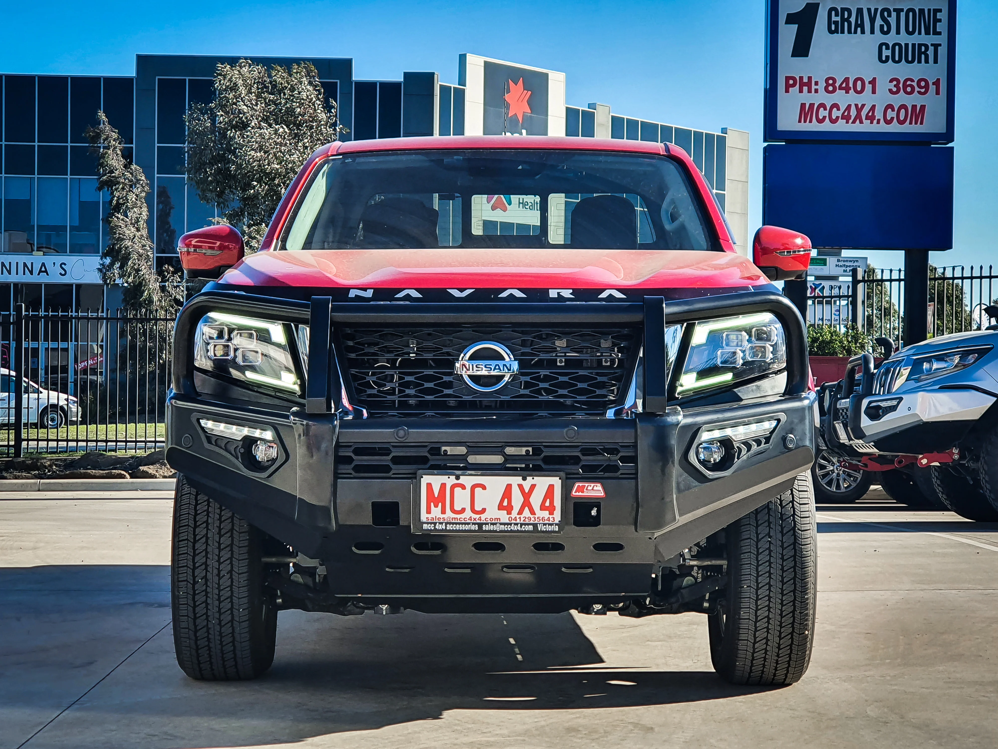 Navara Np300 2021-Present - 808-02 Phoenix Bar A-Frame Package IEB Compatible (Intelligent Emergency Braking) - SKU MCC-03014-802 - Image 3