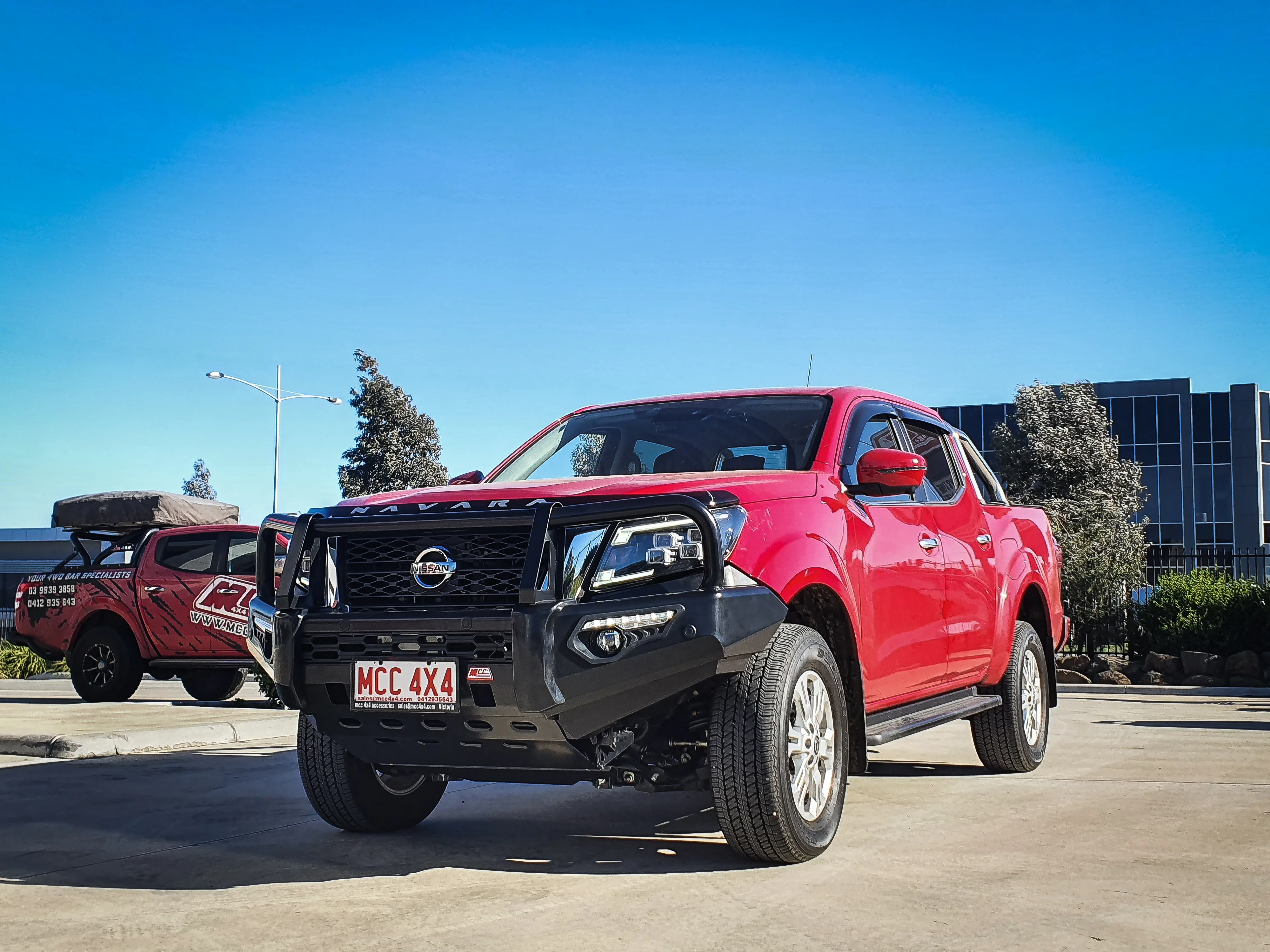 Navara Np300 2021-Present - 808-02 Phoenix Bar A-Frame Package IEB Compatible (Intelligent Emergency Braking) - SKU MCC-03014-802 - Image 4