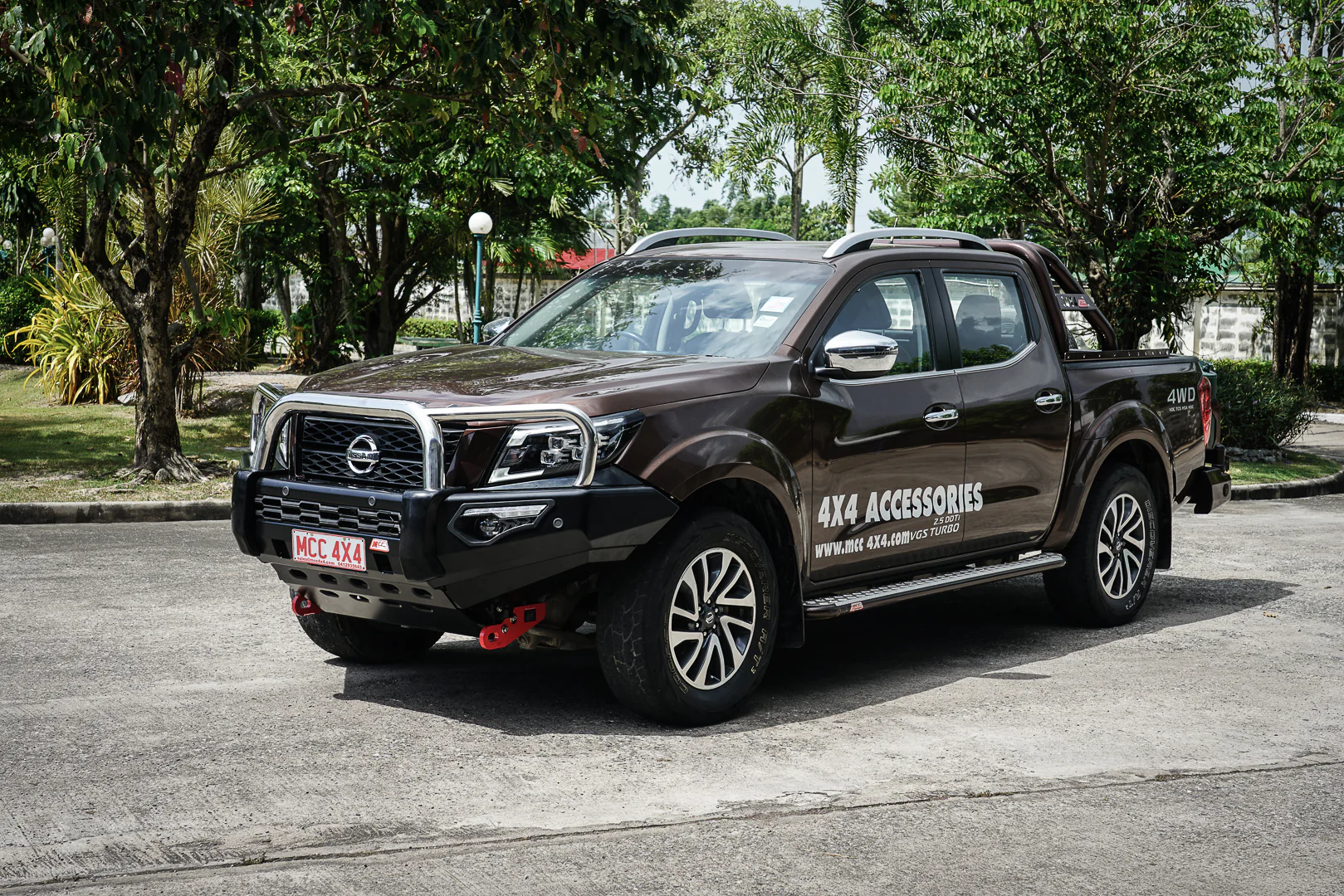 Navara Np300 2021-Present - 808-01 Phoenix Bull Bar Triple Stainless Loops Package IEB Compatible (Intelligent Emergency Braking) - SKU MCC-03014-801 - Image 3