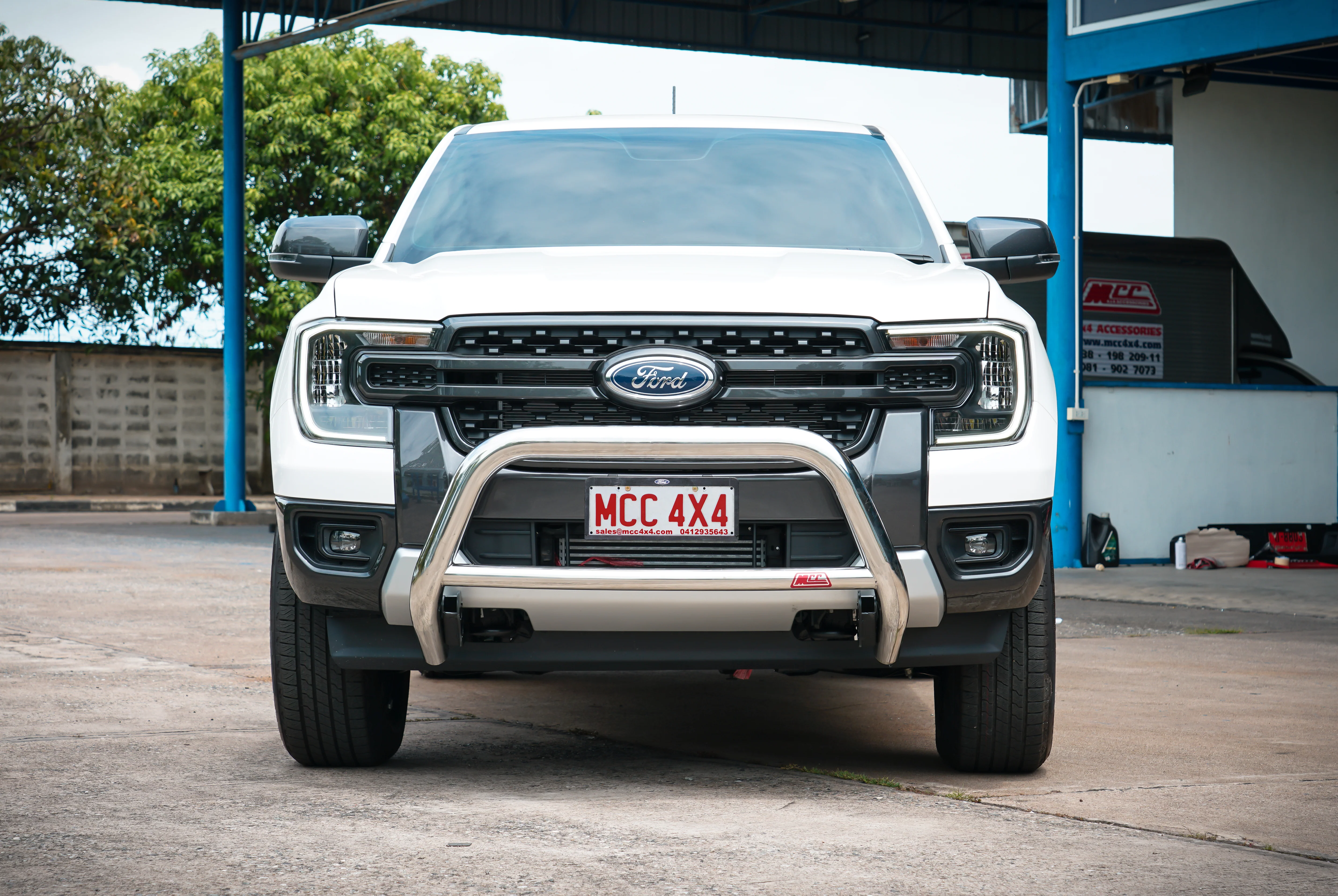 Next-Gen Ranger/Everest 2022-On - 009 Low Nudge Bar Package - SKU MCC-05010-009L - Image 3