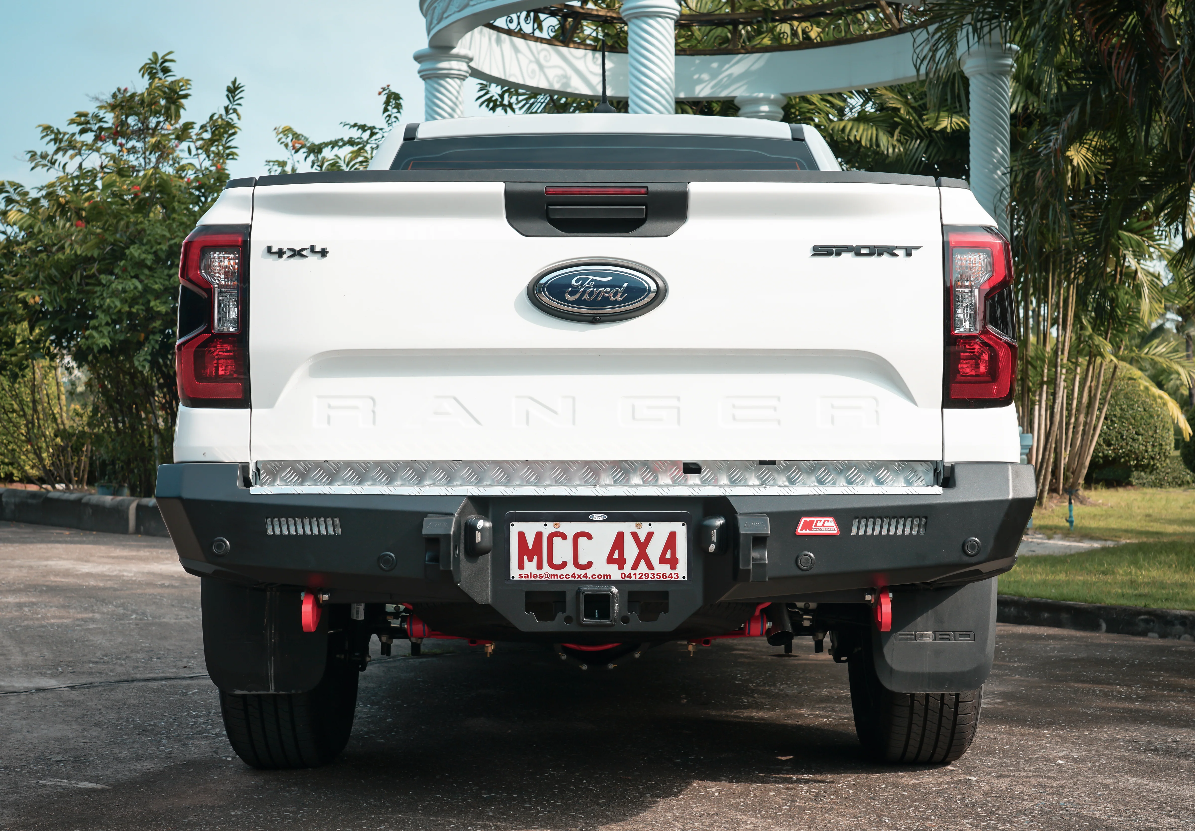 New Ranger 2022-On - 022-01 Rocker Rear Bar Package - SKU MCC-05010-201 - Image 6