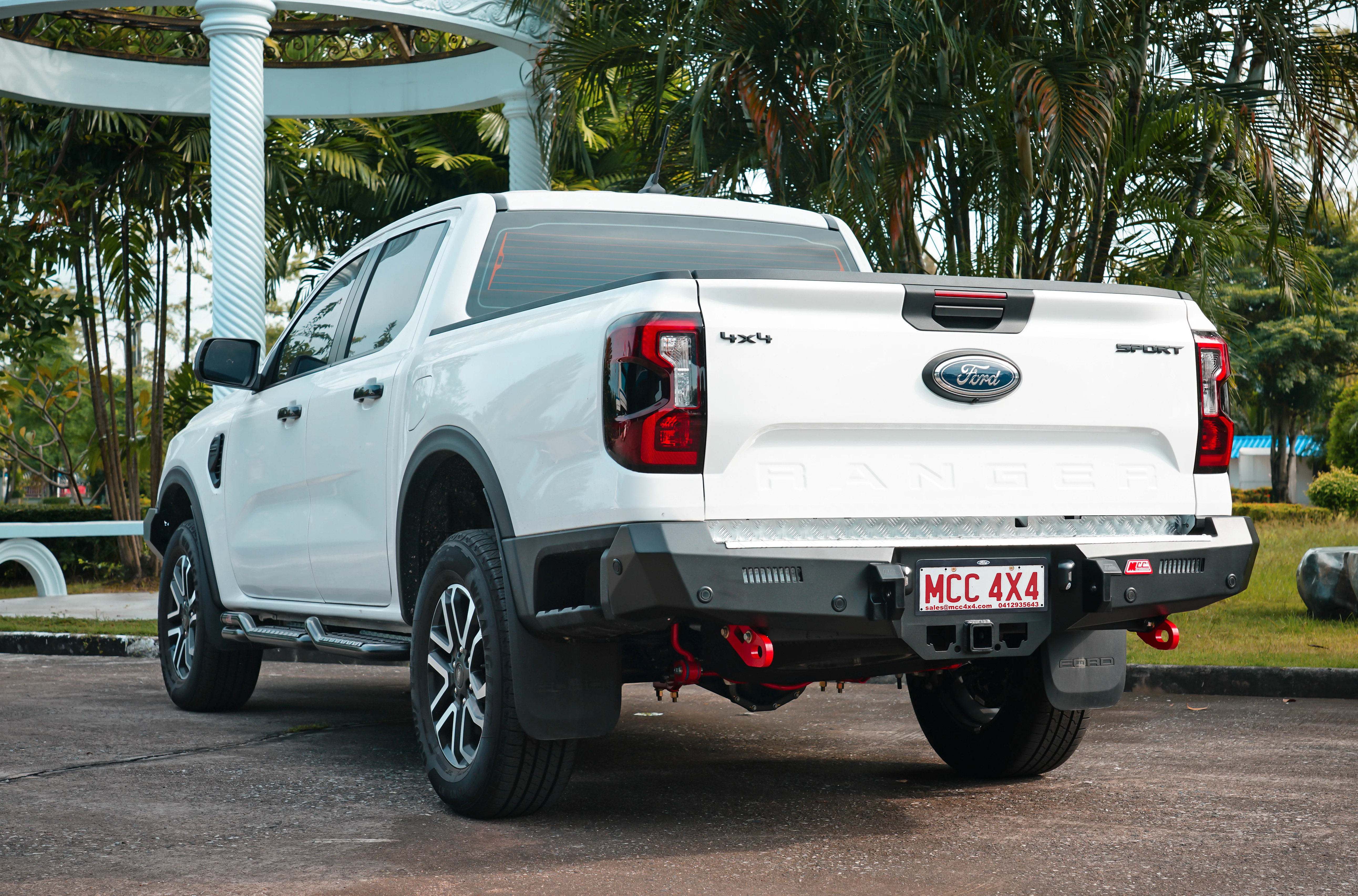 New Ranger 2022-On - 022-01 Rocker Rear Bar Package - SKU MCC-05010-201 - Image 7