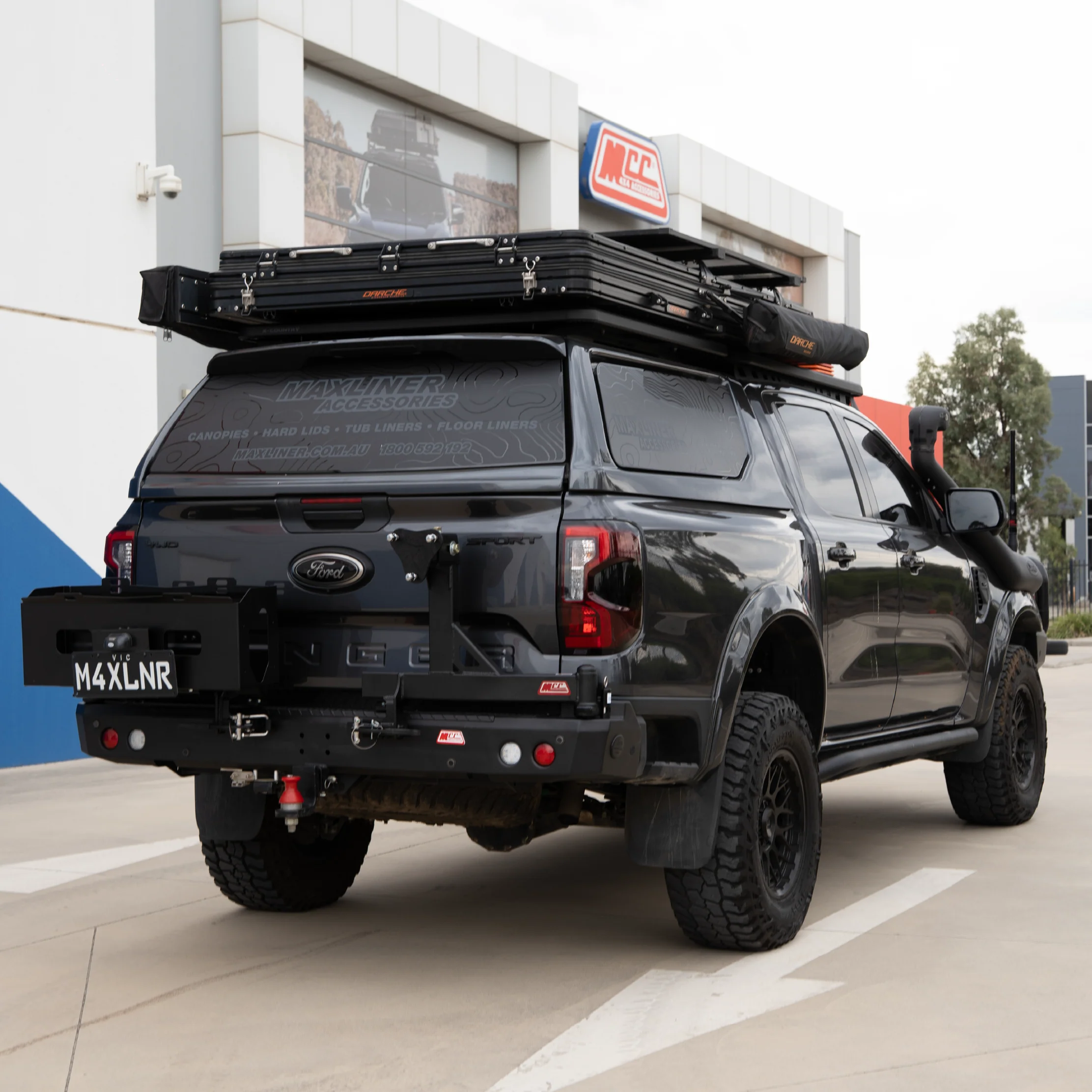 New Ranger 2022-On - 022-02 Rear Wheel Carrier Double Jerry Can Holder Package - SKU MCC-05010-202PK3 - Image 4