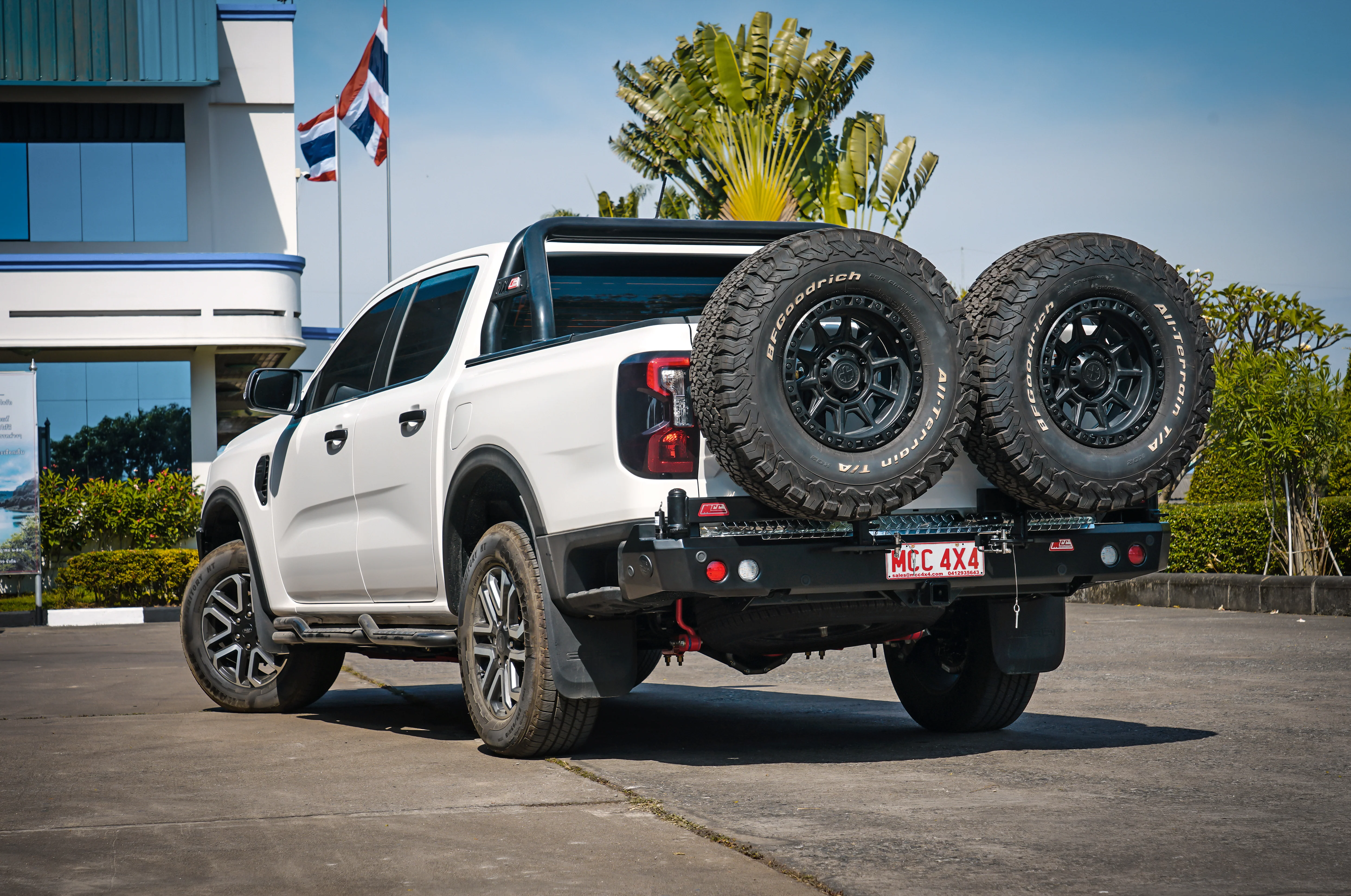 New Ranger 2022-On - 022-02 Rear Wheel Carrier Dual Wheels Carrier Package - SKU MCC-05010-202PK1 - Image 4