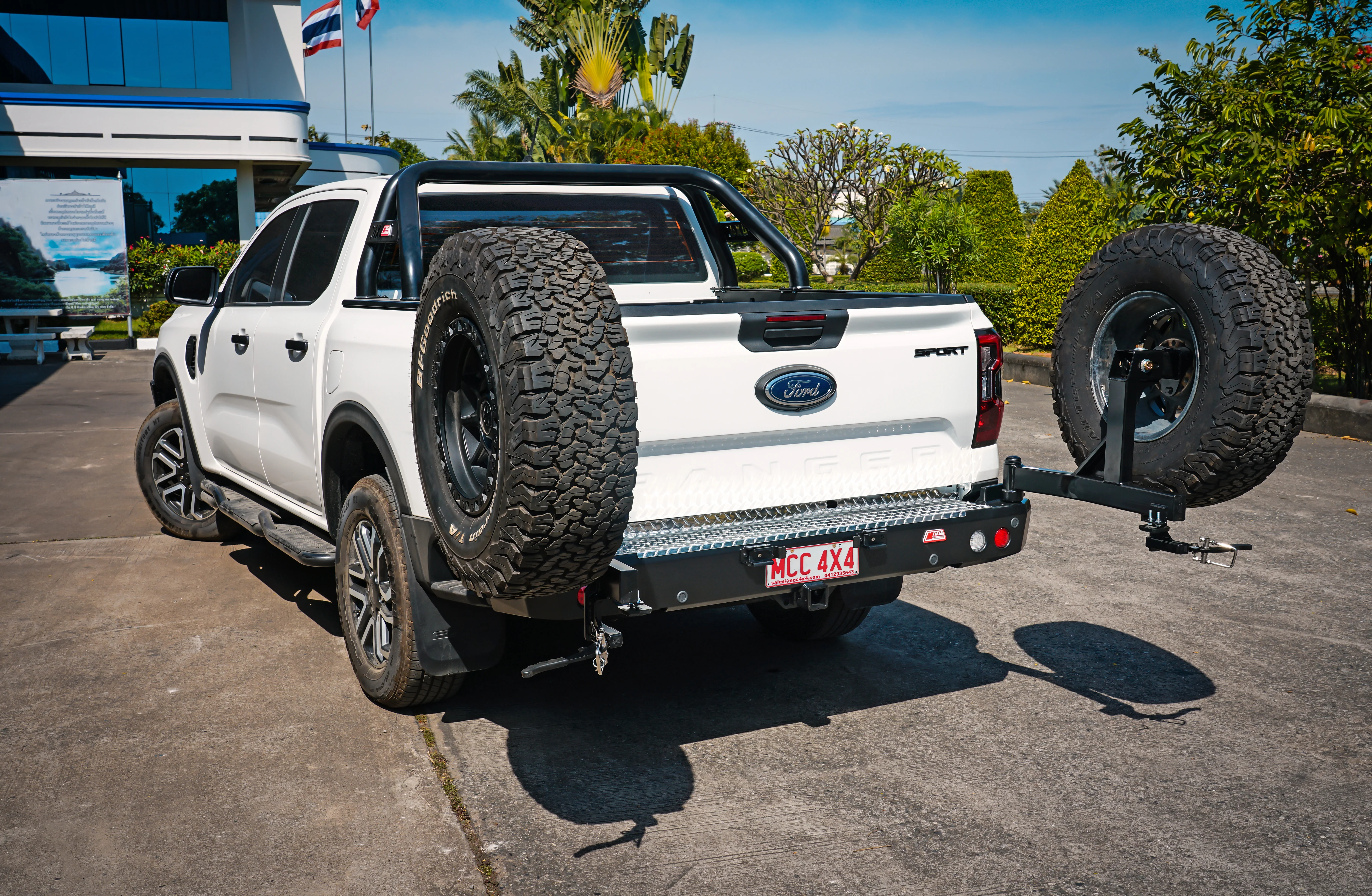 New Ranger 2022-On - 022-02 Rear Wheel Carrier Dual Wheels Carrier Package - SKU MCC-05010-202PK1 - Image 5