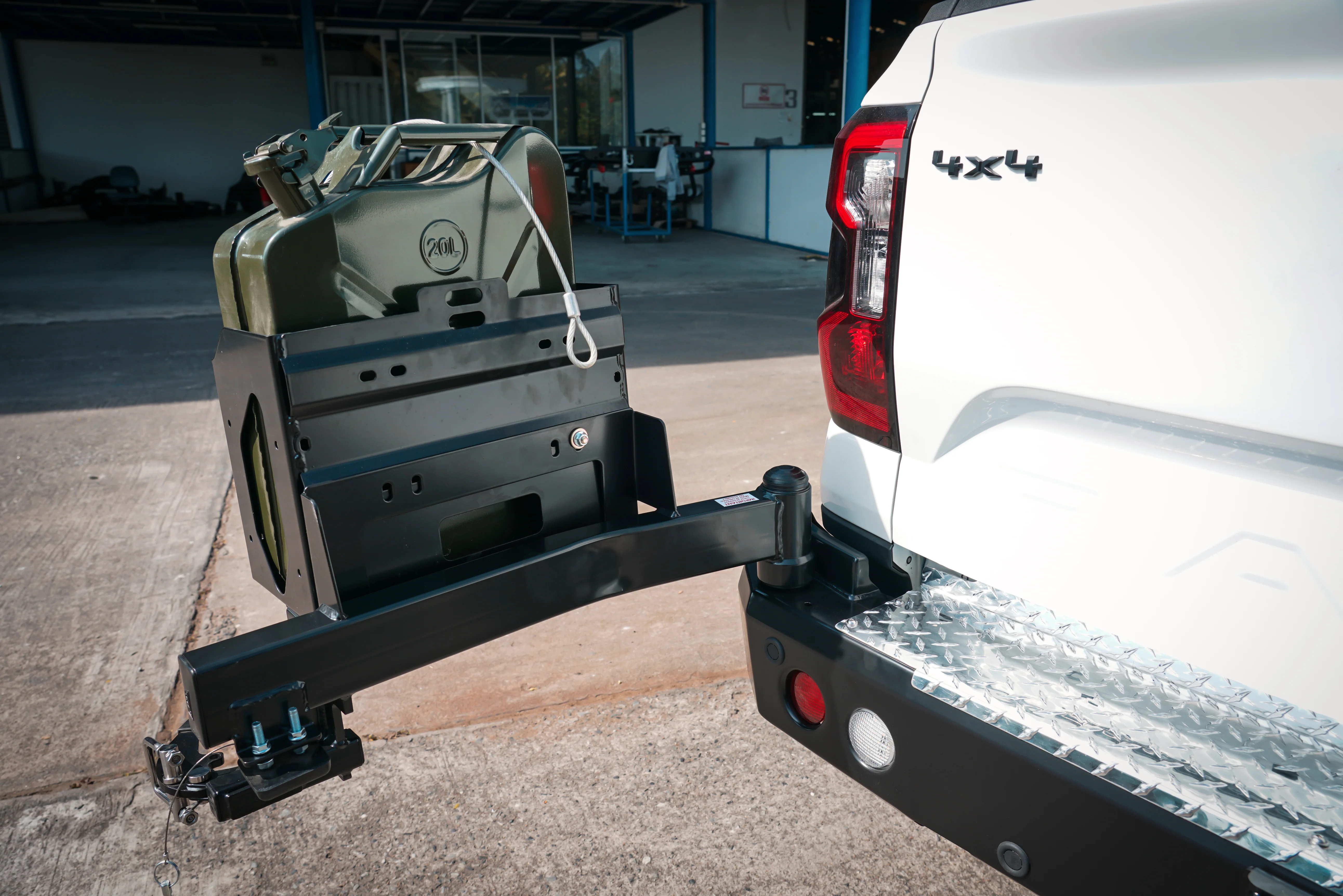 New Ranger 2022-On - 022-02 Rear Wheel Carrier Single Jerry Can Holder Package - SKU MCC-05010-202PK2 - Image 8