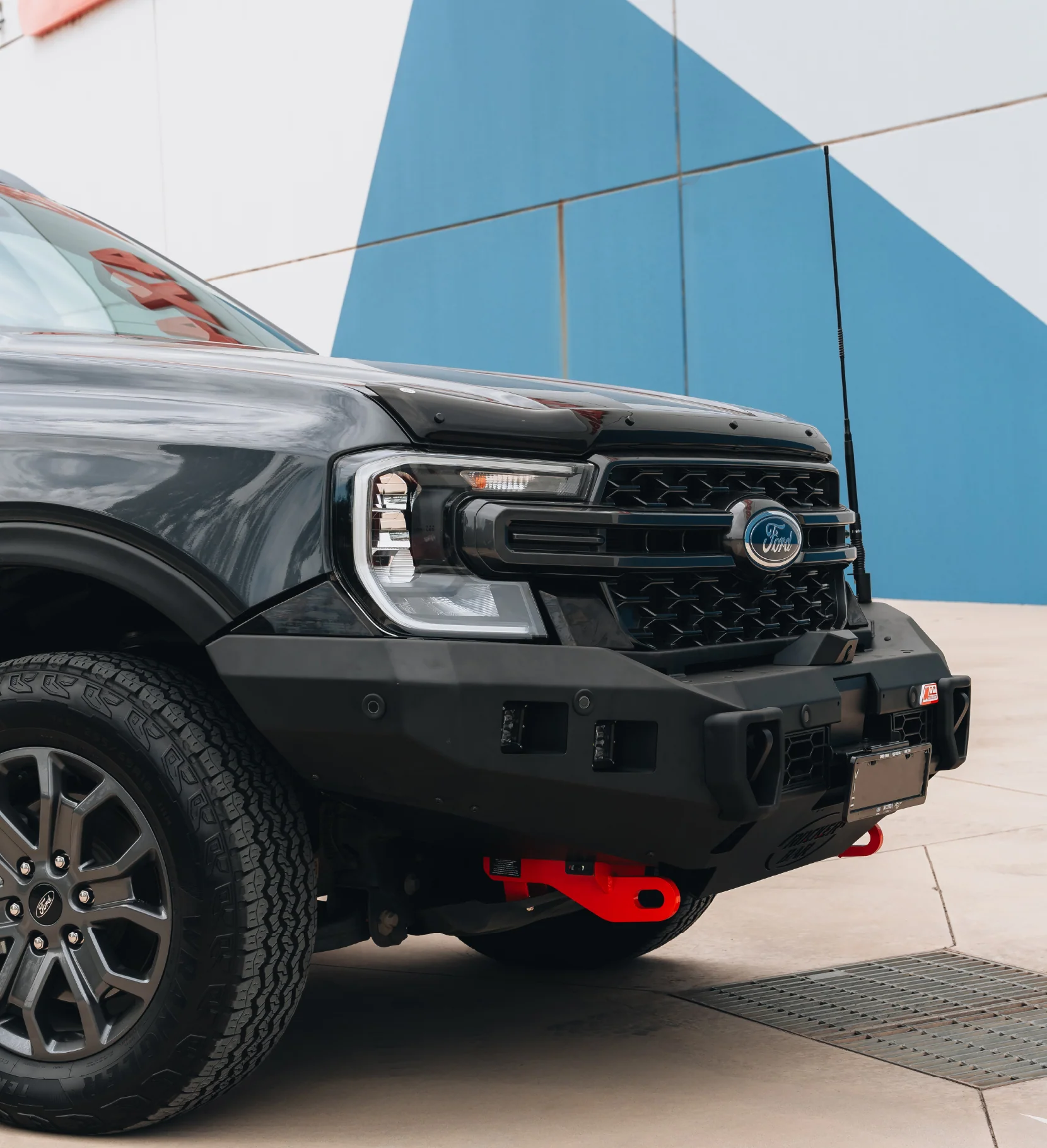 Next-Gen Ranger/Everest 2022-On - 078-01SQ Rocker Bull Bar No Loop Package - SKU MCC-05010-7801SQ - Image 5