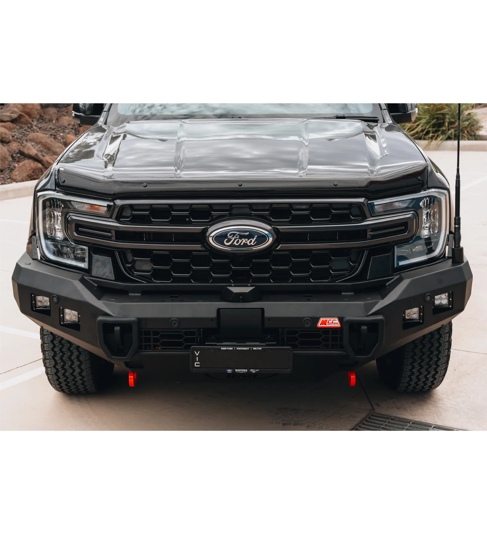 Next-Gen Ranger/Everest 2022-On - 078-01SQ Rocker Bull Bar No Loop Package - SKU MCC-05010-7801SQ - Image 6