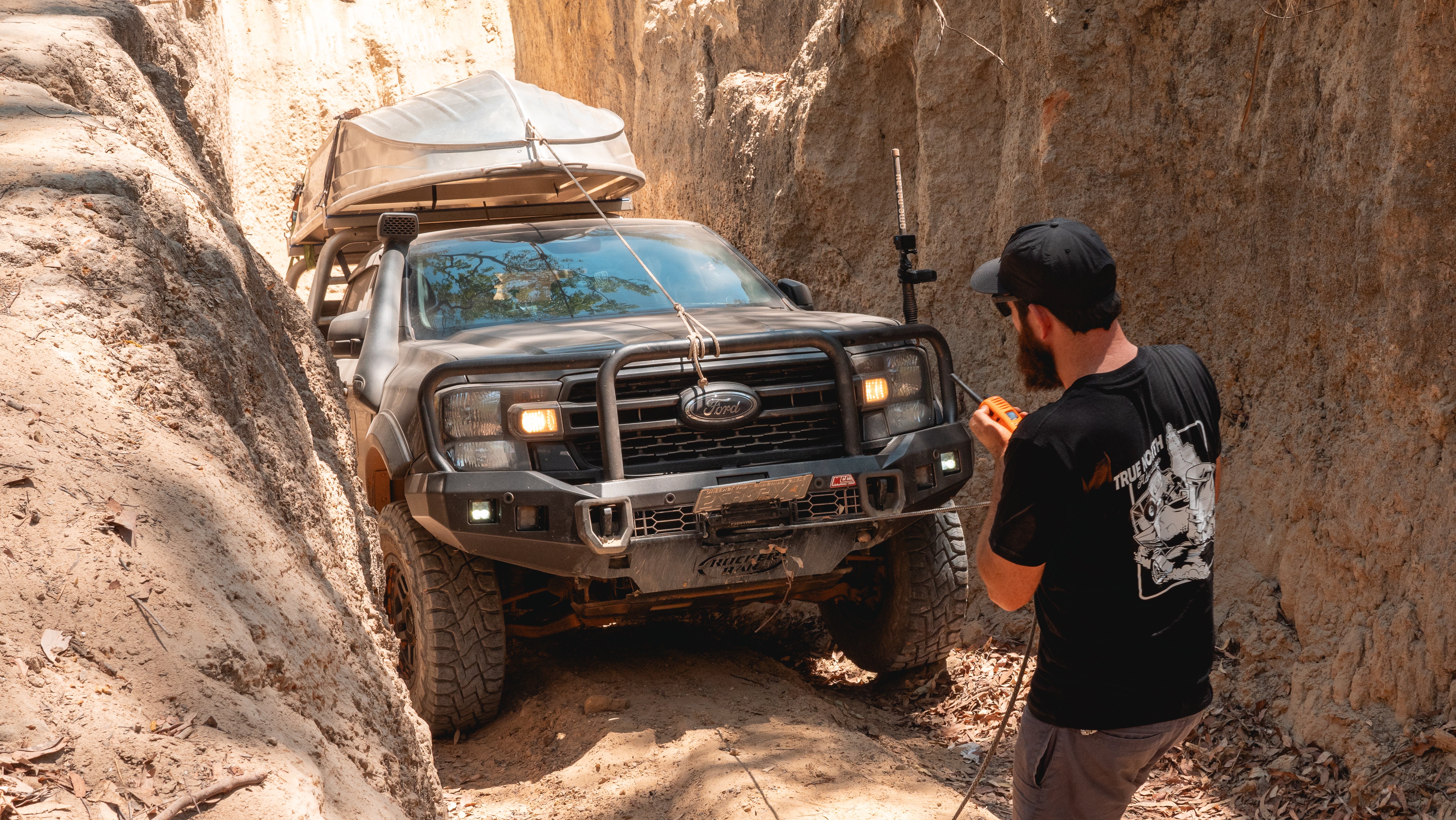 Next-Gen Ranger 2022-On - 078-02SQ Rocker Bull Bar Triple Loops Package - SKU MCC-05010-7802SQ - Image 4