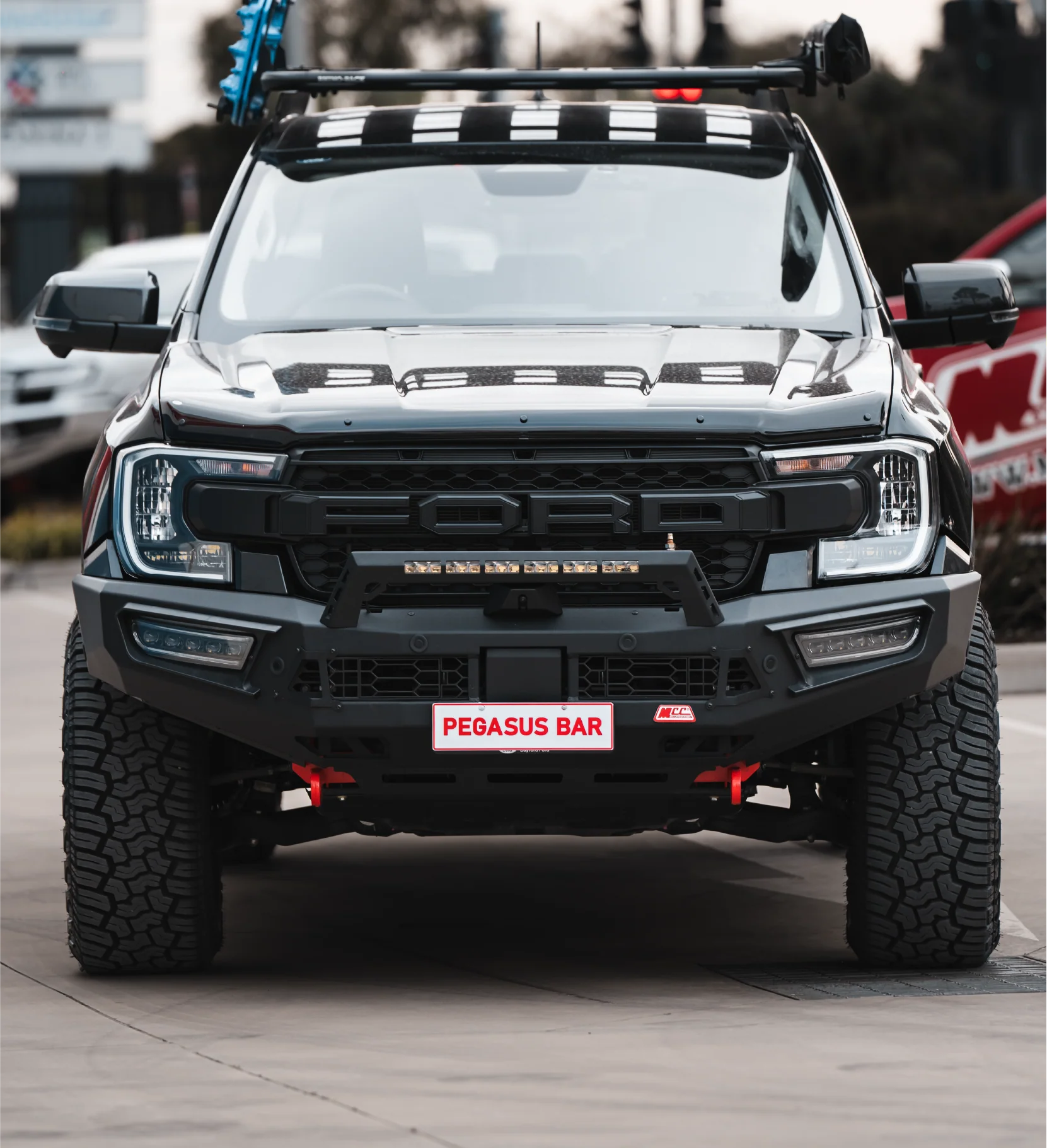 Next-Gen Ranger/Everest 2022-On - 909-01 All New Alloy Pegasus Bar Bumper Replacement Package - SKU MCC-05010-901 - Image 6