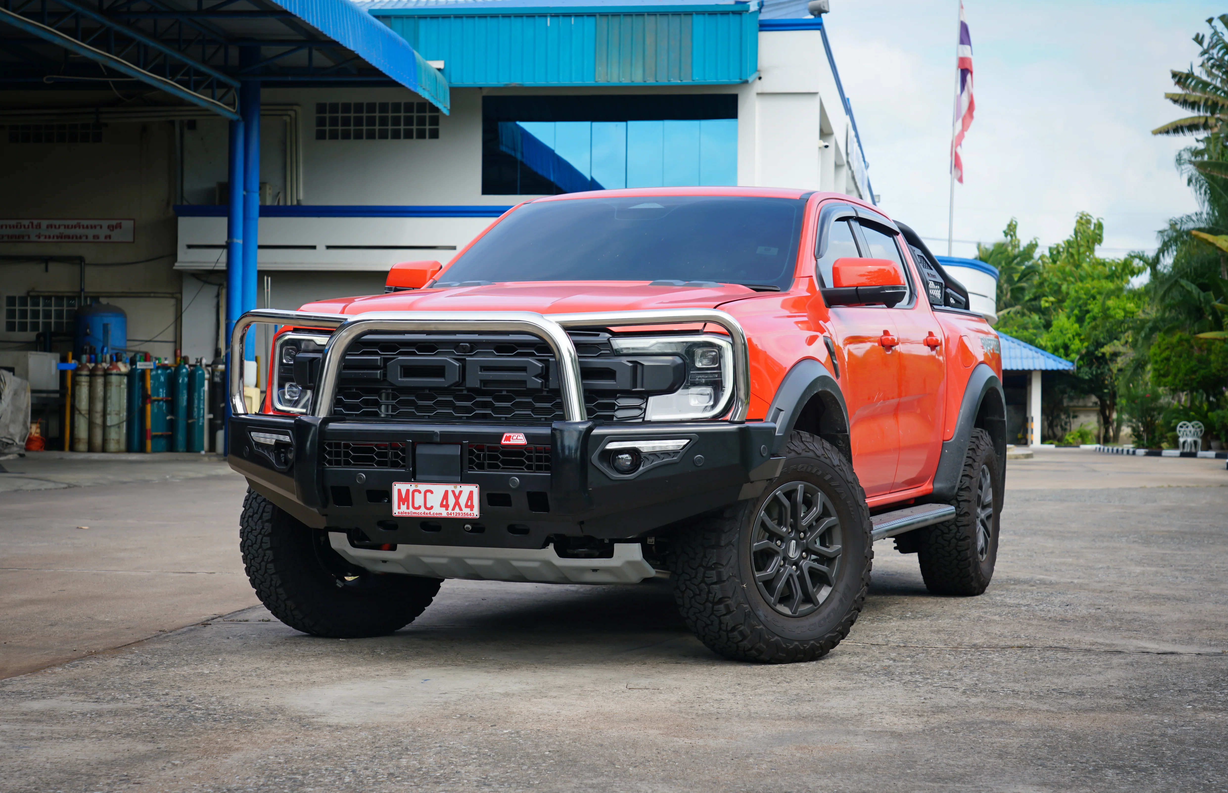 Next-Gen Ranger Raptor 2022-On - 808-01 Phoenix Bull Bar Triple Stainless Loops Package - SKU MCC-05011-801 - Image 2