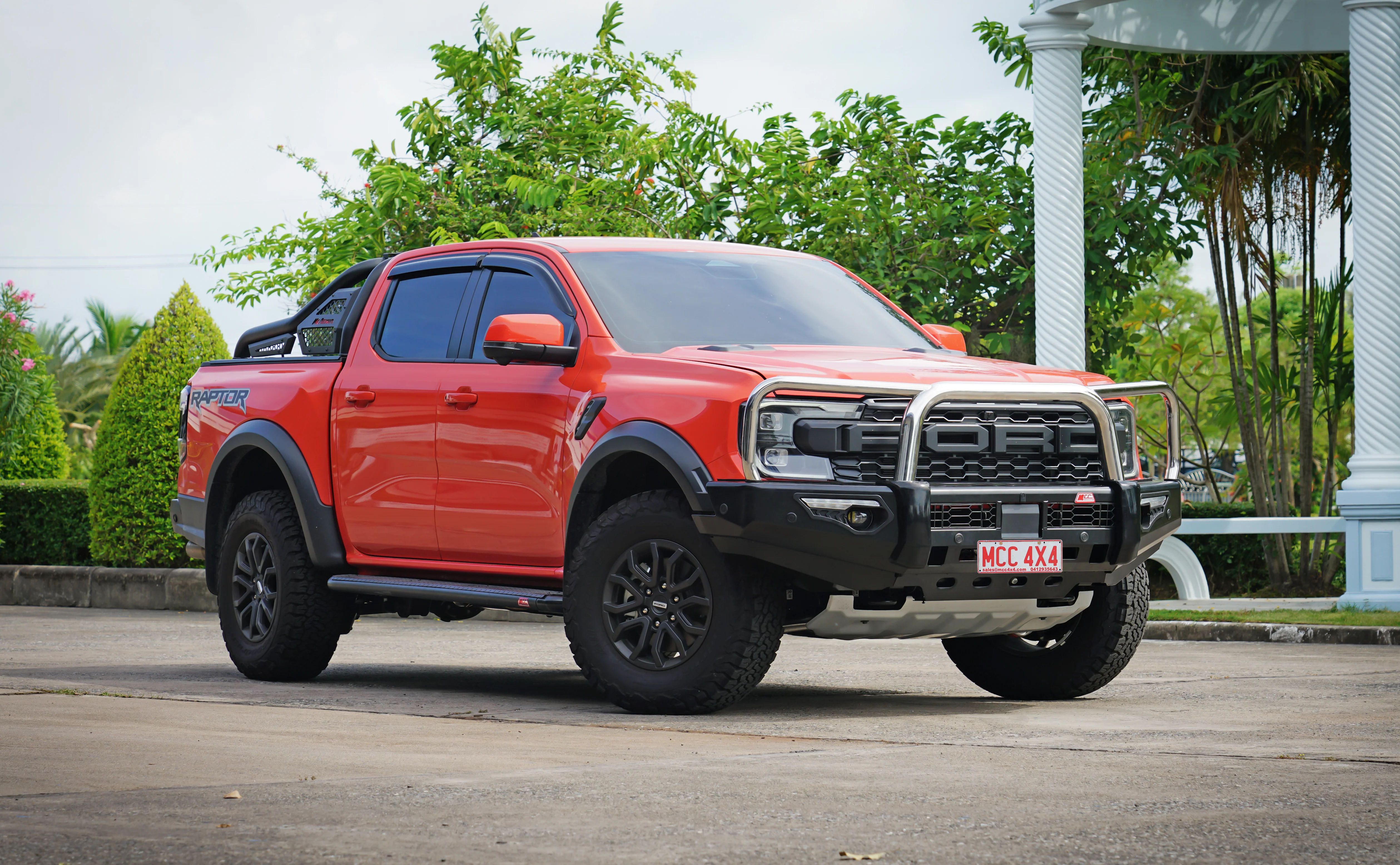 Next-Gen Ranger Raptor 2022-On - 808-01 Phoenix Bull Bar Triple Stainless Loops Package - SKU MCC-05011-801 - Image 3