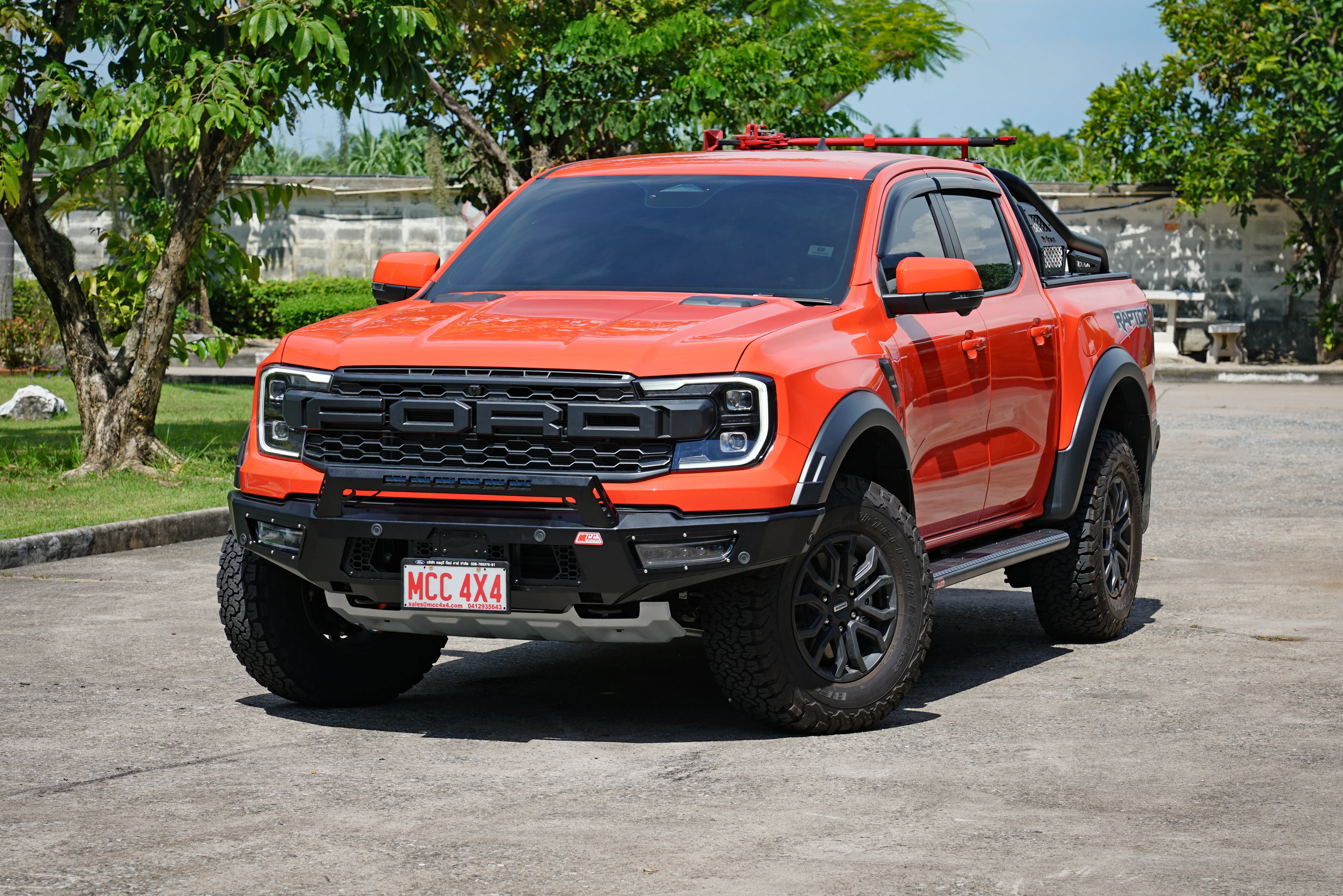 Next-Gen Ranger Raptor 2022-On - 909-01 All New Alloy Pegasus Bar Bumper Replacement Package - SKU MCC-05011-901 - Image 2
