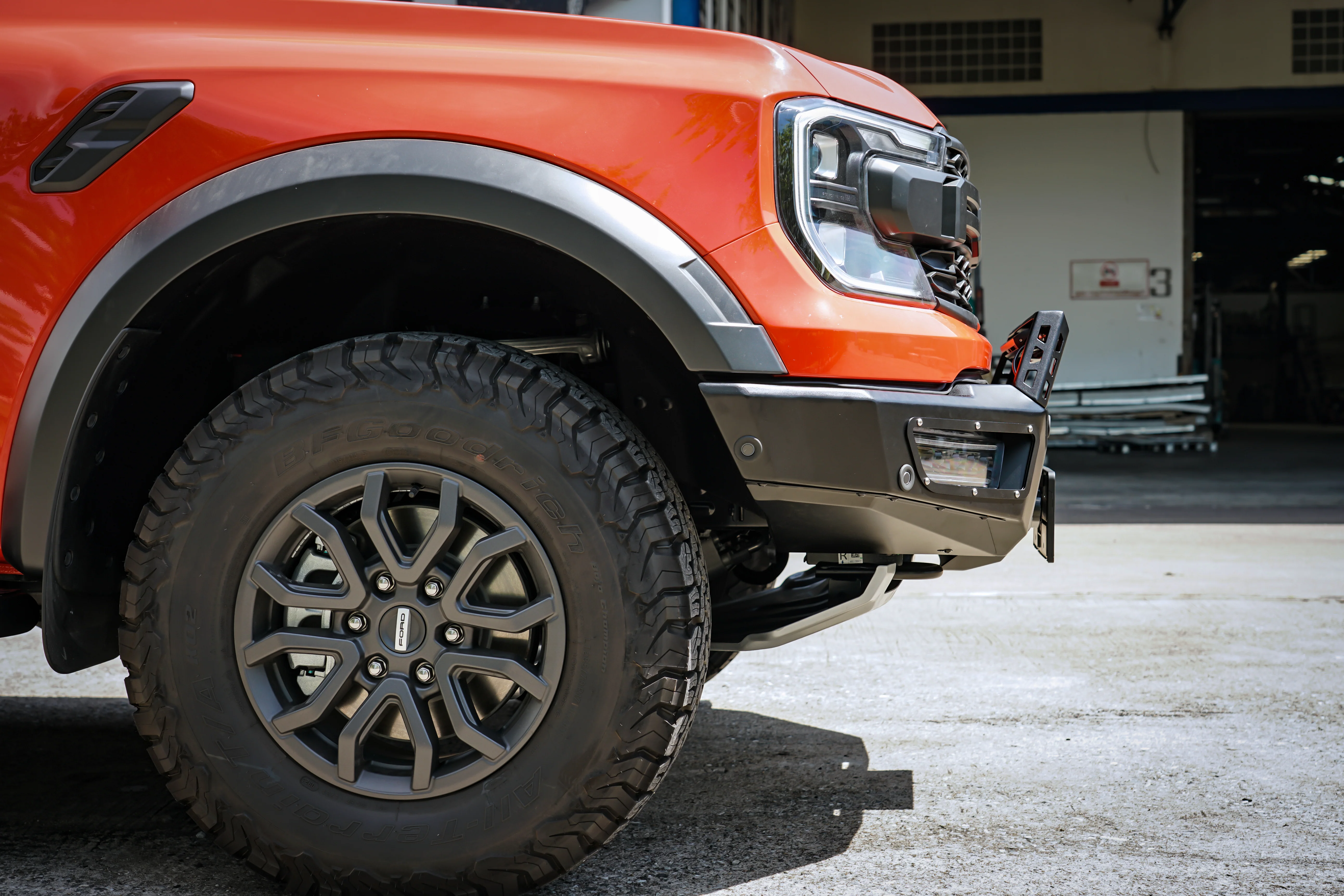 Next-Gen Ranger Raptor 2022-On - 909-01 All New Alloy Pegasus Bar Bumper Replacement Package - SKU MCC-05011-901 - Image 5