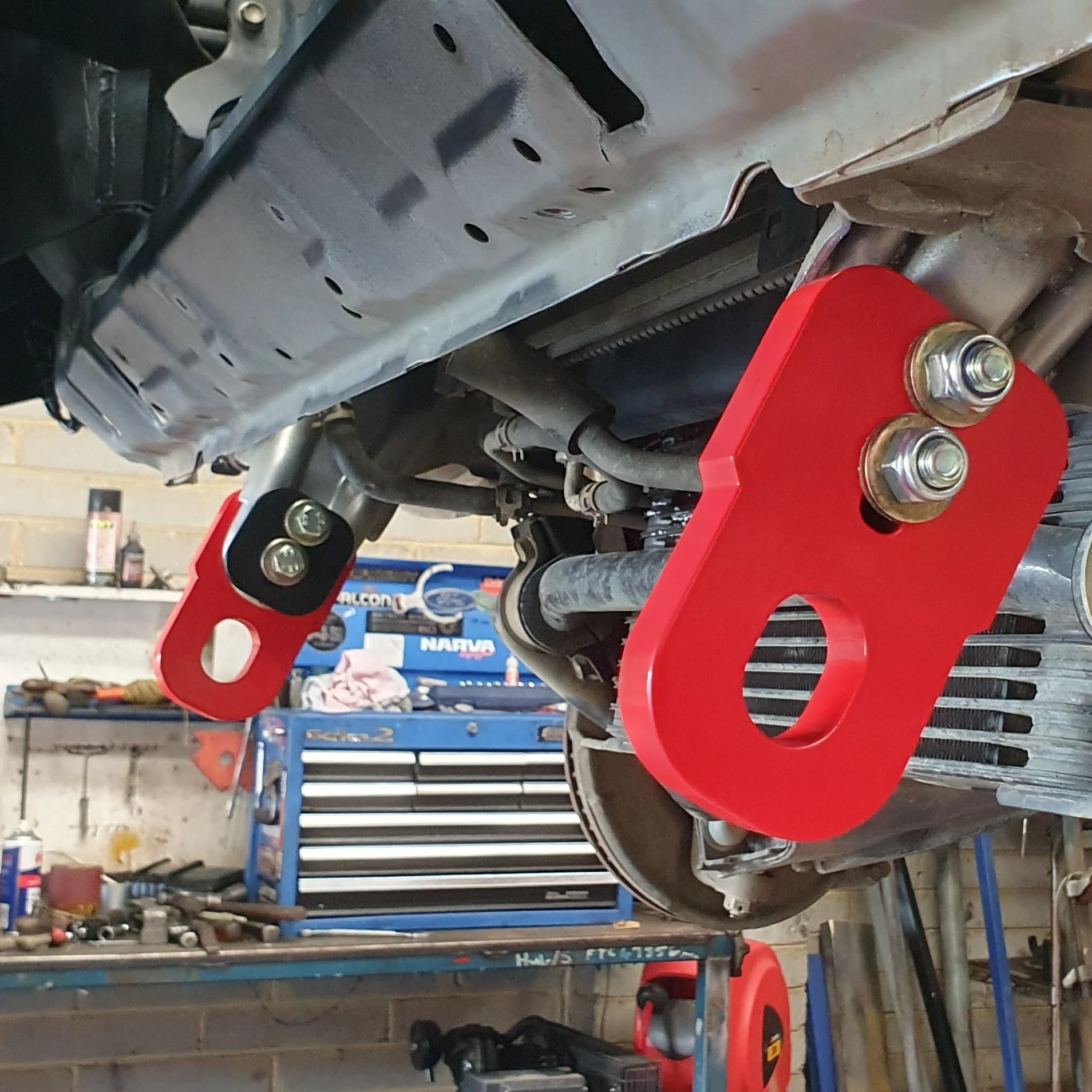 Pajero NS NX NT NW 2006-2021 OE Tow Point extender (Pair)