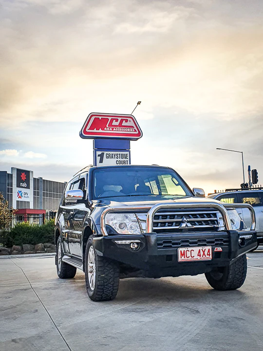 Pajero NS NX NT NW 2006-2021 808-01 Phoenix Bull Bar Triple Stainless Loops Package - SKU MCC-02004-801 - Image 5