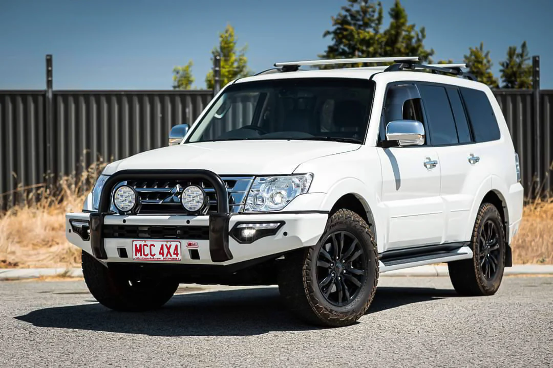 Pajero NS NX NT NW 2006-2021 808-01 Phoenix Bull Bar Single Black Loop Package - SKU MCC-02004-801SBL - Image 3