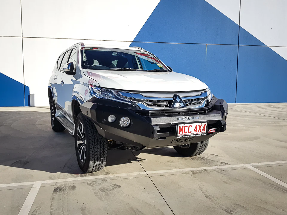 Pajero Sport QE 2015-2020 078-01SQ Rocker Bull Bar No Loop Package - SKU MCC-02010-7801SQ - Image 3