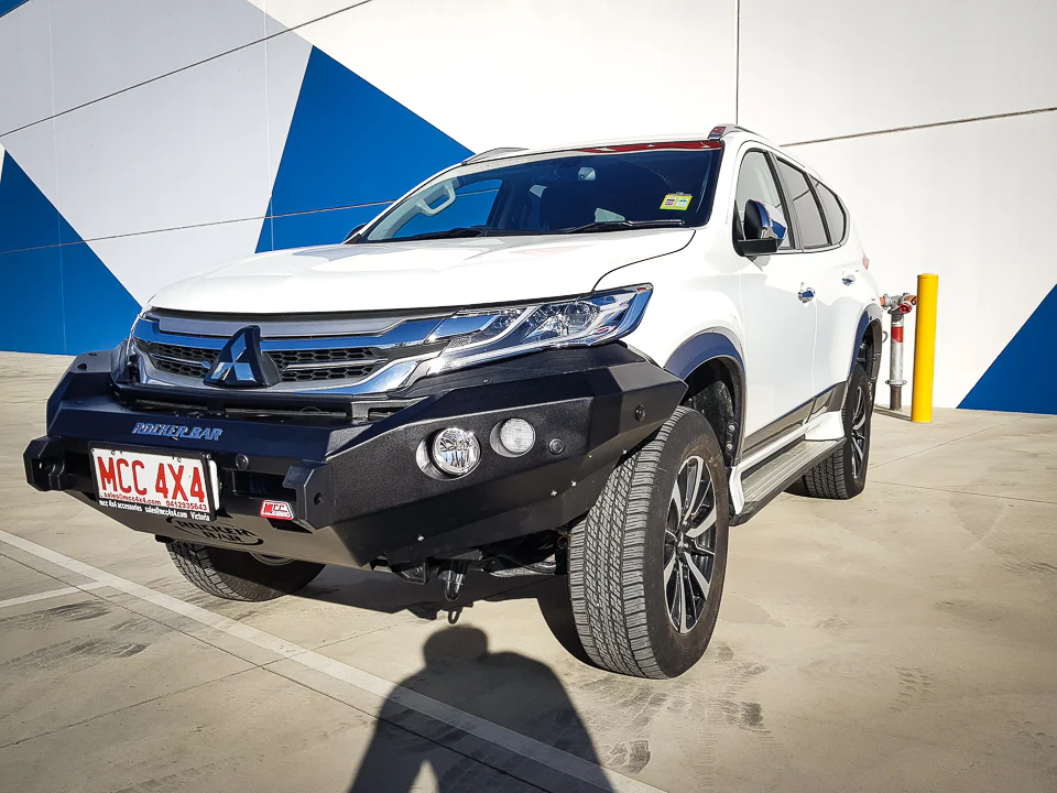 Pajero Sport QE 2015-2020 078-01SQ Rocker Bull Bar No Loop Package - SKU MCC-02010-7801SQ - Image 4