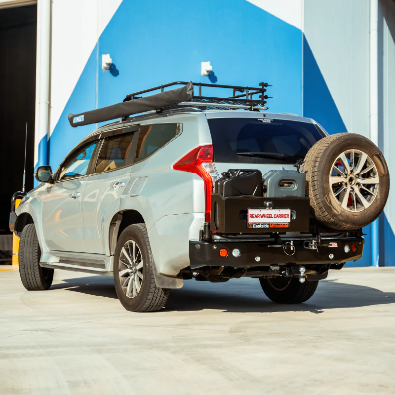 Pajero Sport QE 2015-2020 022-02 Rear Wheel Carrier Double Jerry Can Holder Package - SKU MCC-02010-202PK3 - Image 4