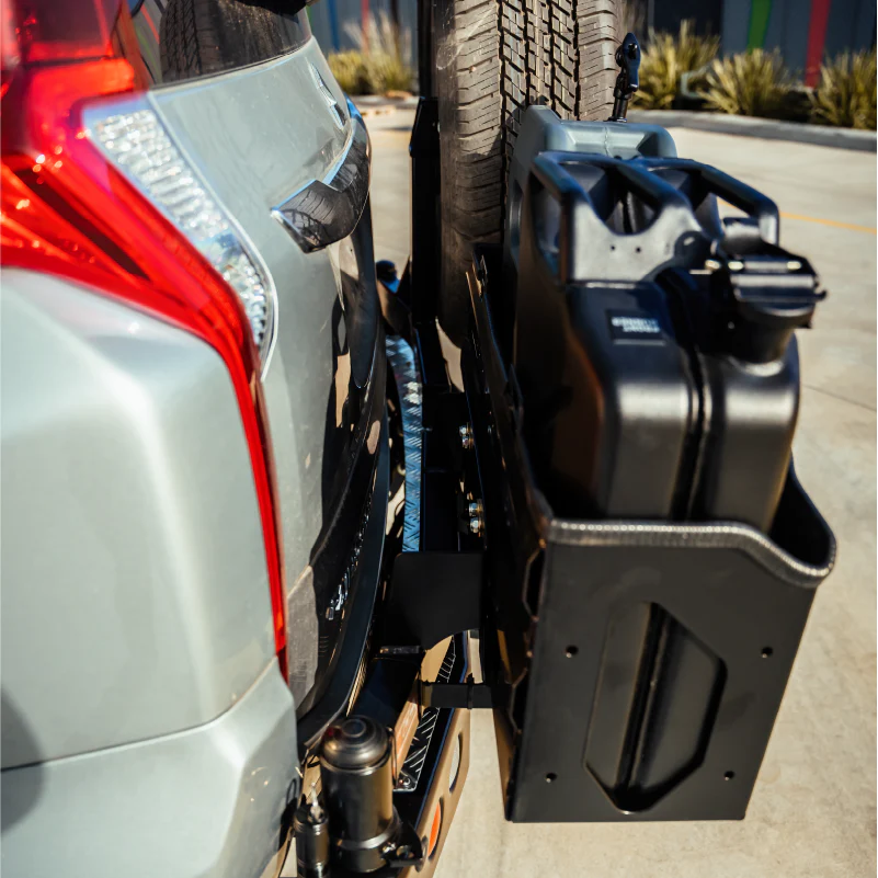 Pajero Sport QE 2015-2020 022-02 Rear Wheel Carrier Double Jerry Can Holder Package - SKU MCC-02010-202PK3 - Image 6
