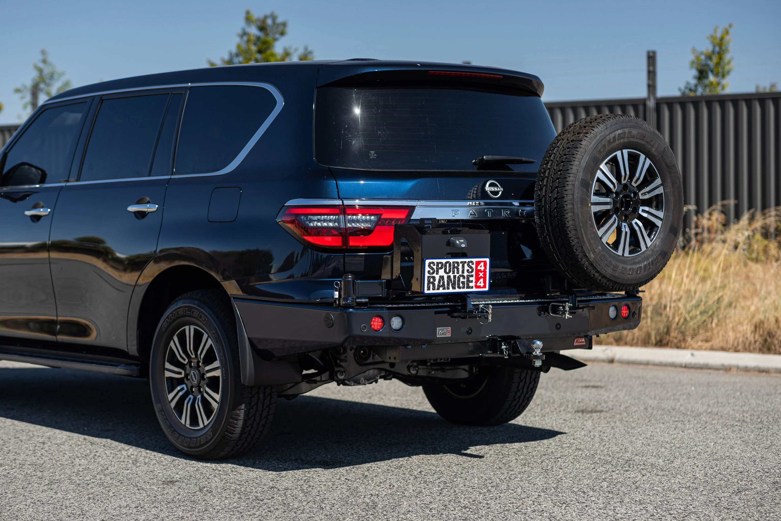 Patrol Y62 2018-Current 022-02 Rear Wheel Carrier Single Jerry can Holder Package - SKU MCC-03010-202PK2 - Image 3
